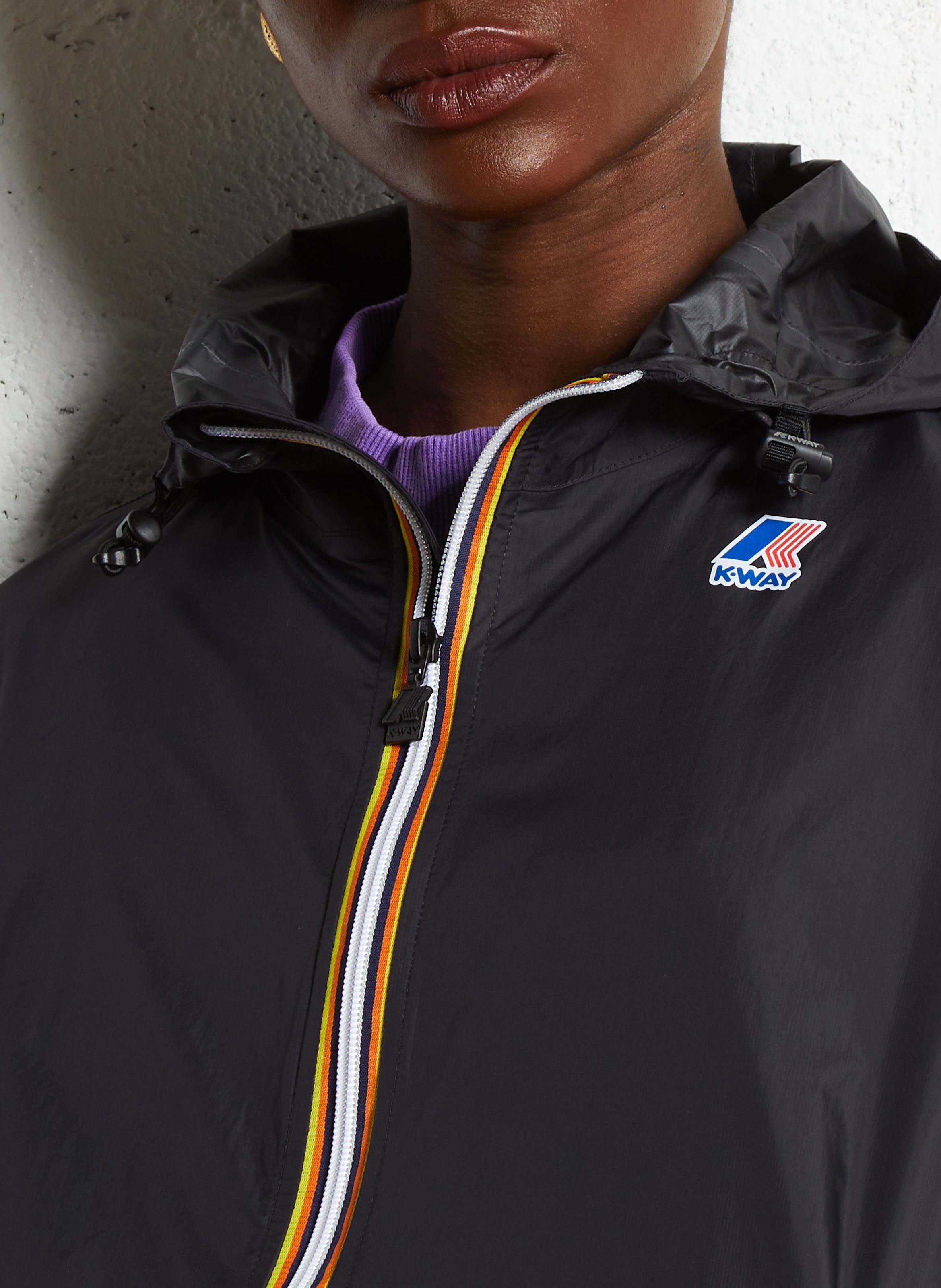 Regenjacke K-WAY Schwarz