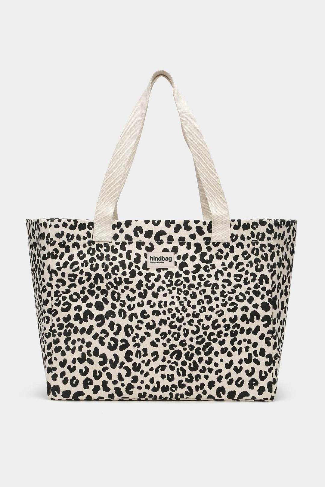 Cabas claude éponge rose corail HINDBAG Blanc