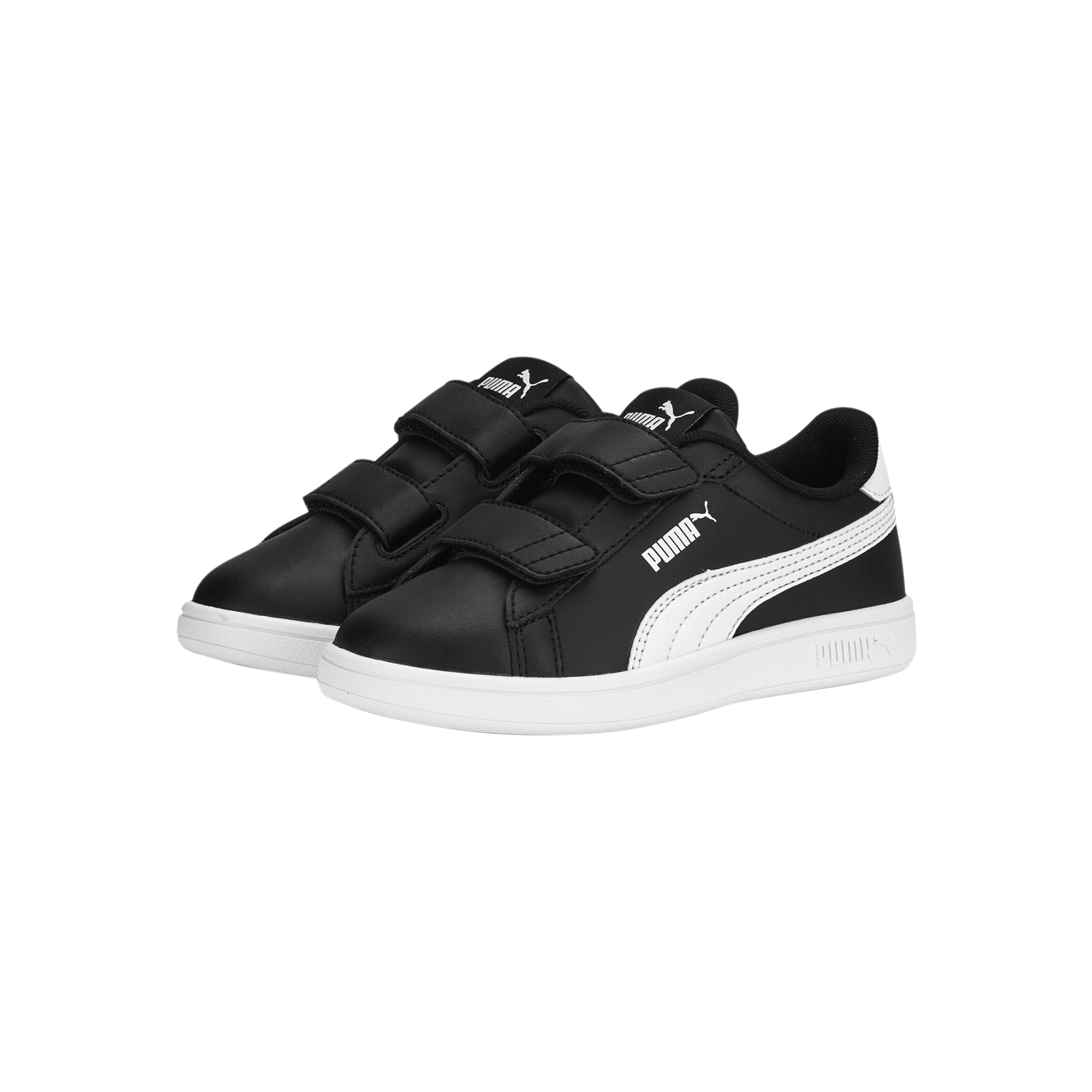 Low leather sneakers for kids Smash 3.0 L V PS PUMA Multicolored