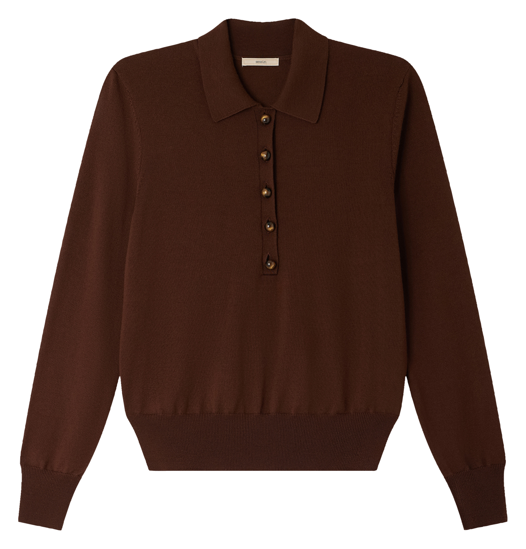 Wool polo YANAKA Mustang