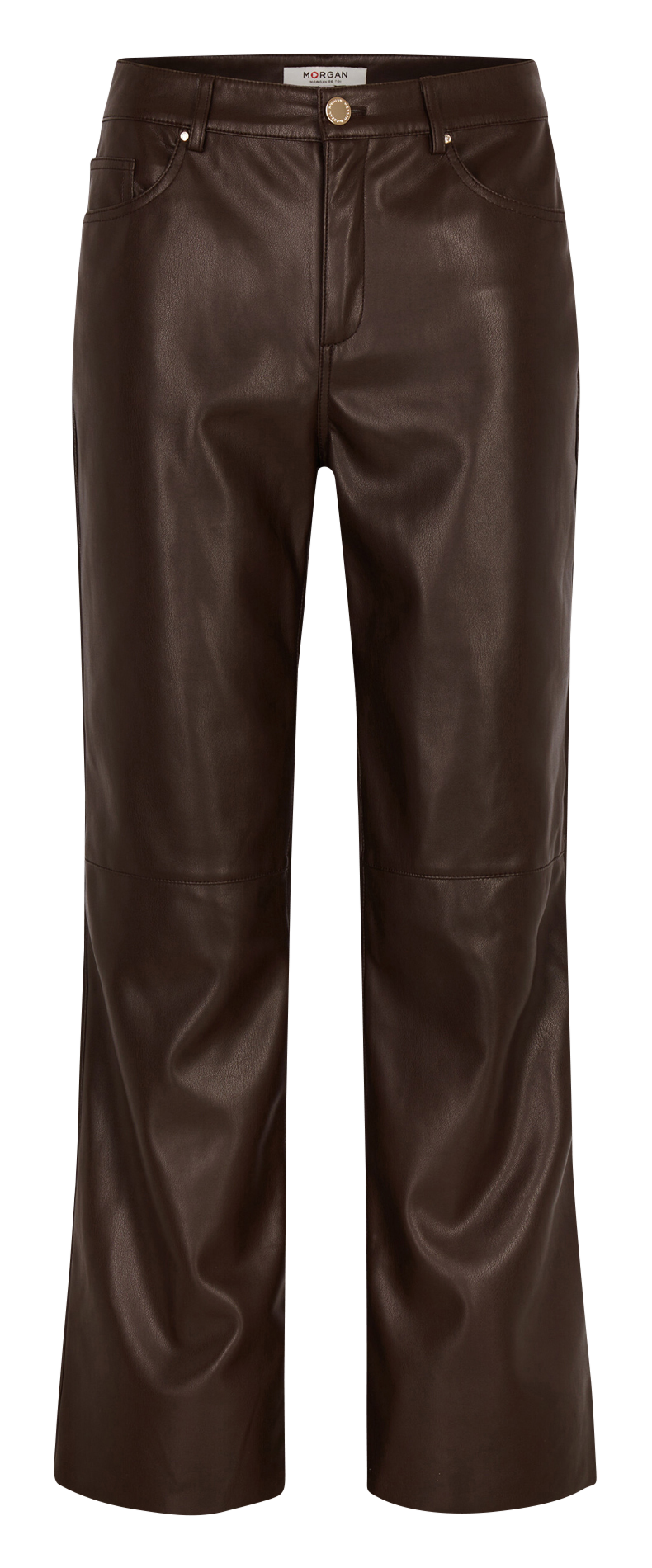 Carrot trousers MORGAN Brown