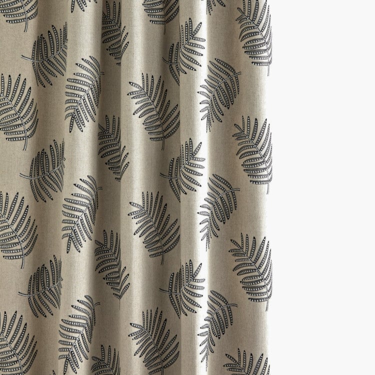 Pleated ribbon curtain MADURA Beige