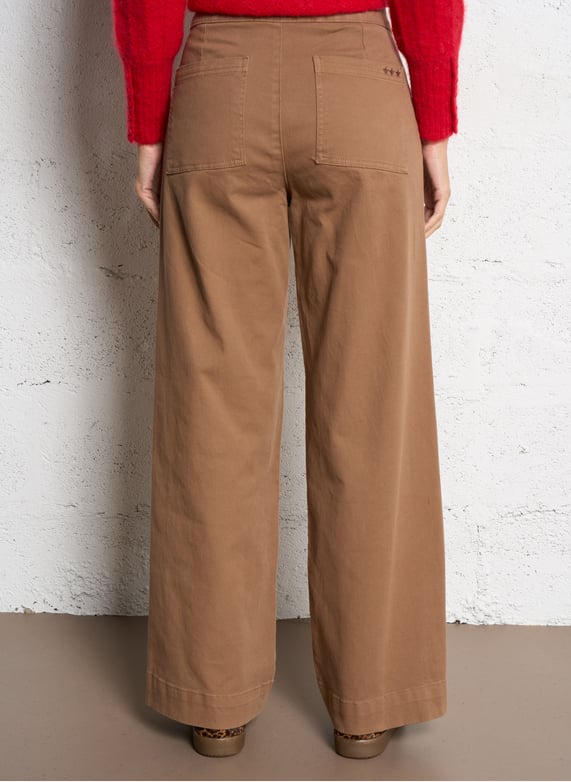 Cotton-blend chinos | Beige by SUD EXPRESS Cotton-blend chinos Beige