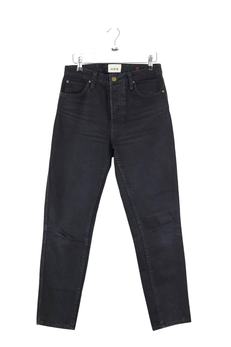- Straight-leg jeans
- 5 pockets
- Straight cut
- Faded effect SEZANE - Seconde main Black