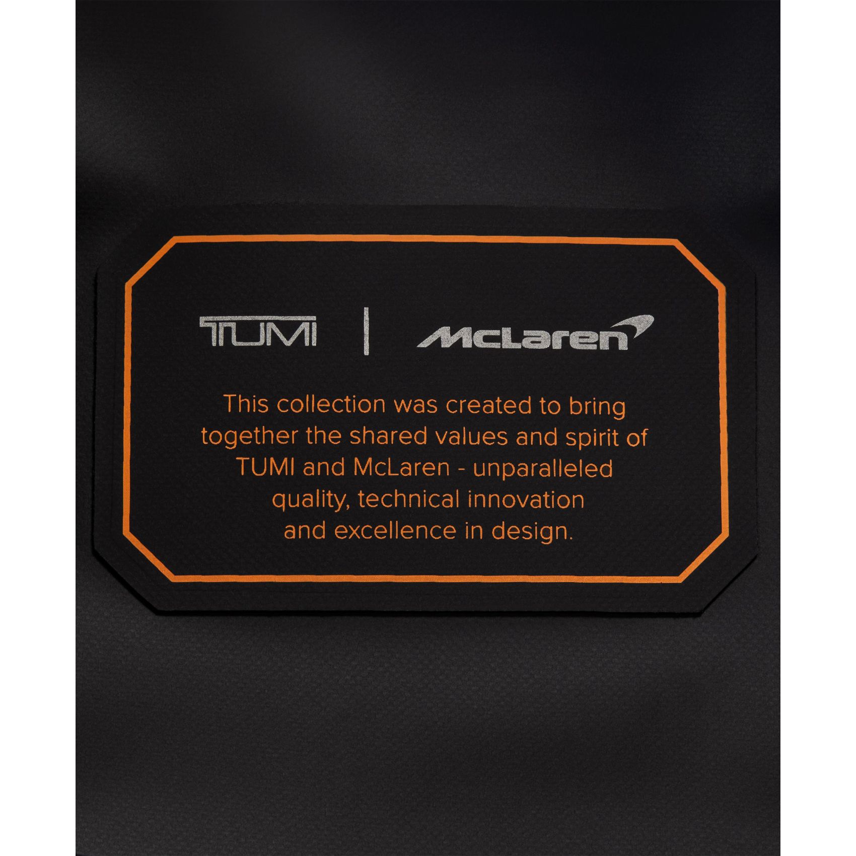 Tumi x McLaren small travel bag Black