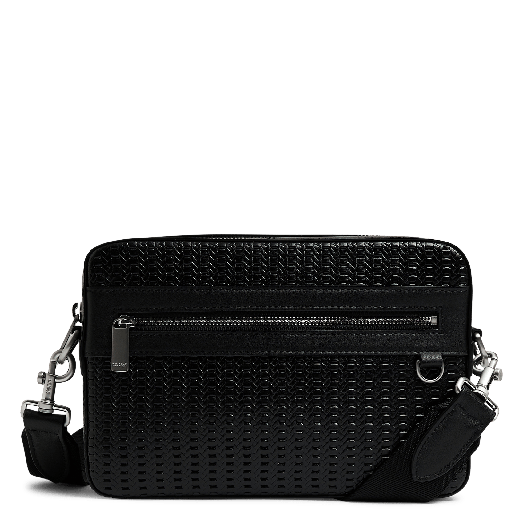 Leren clutch LE TANNEUR Zwart
