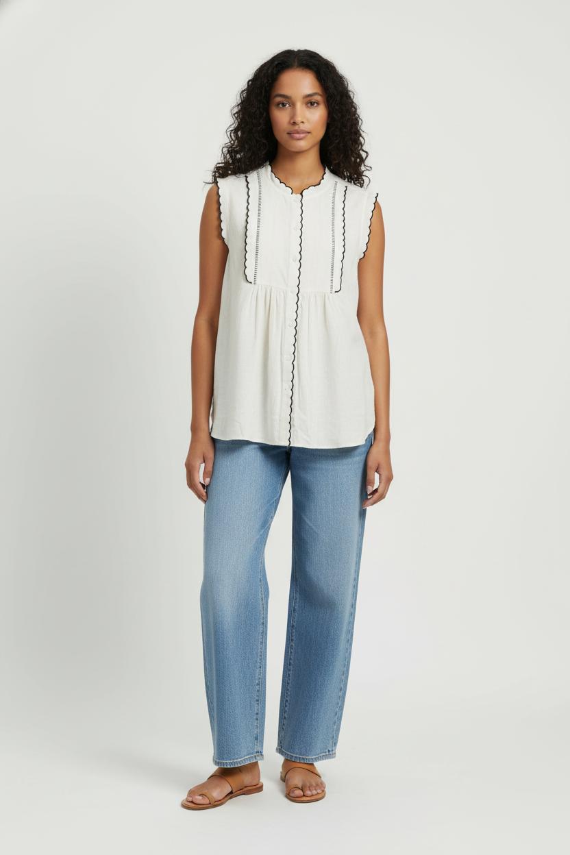 Top & débardeur MAX MARA - Seconde Main Beige