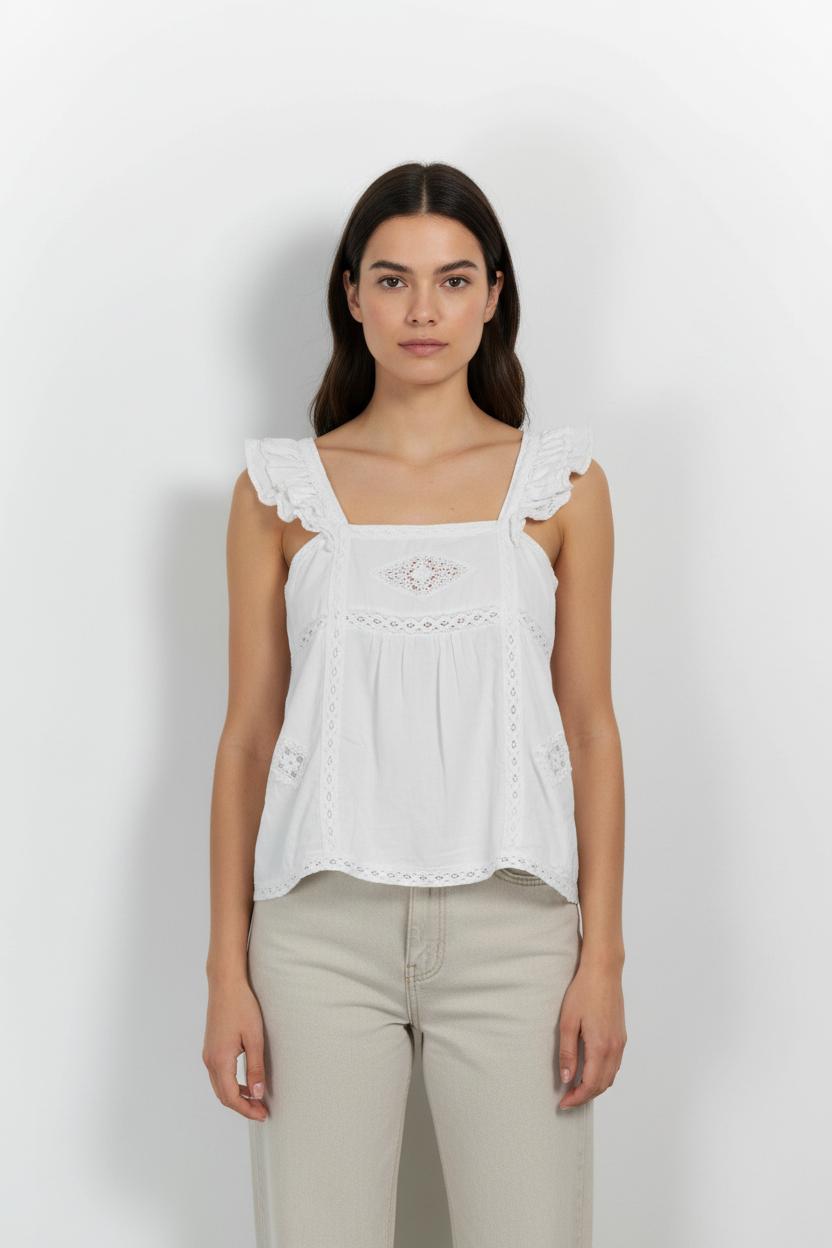 Blouse SEZANE - Seconde main Blanc