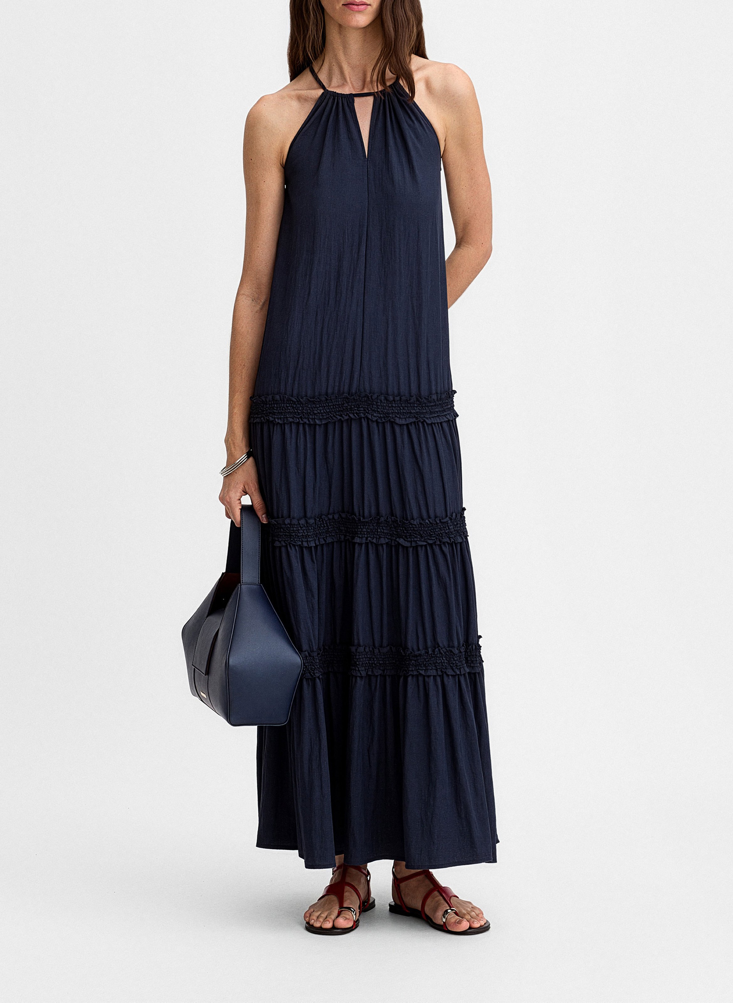 Maxikleid SIMORRA Blau
