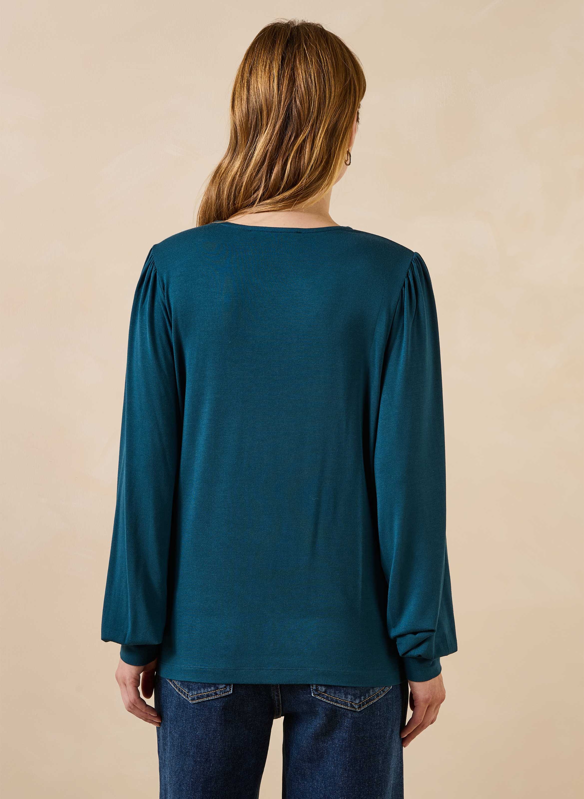 Oversized T-shirt LA FEE MARABOUTEE Blauw