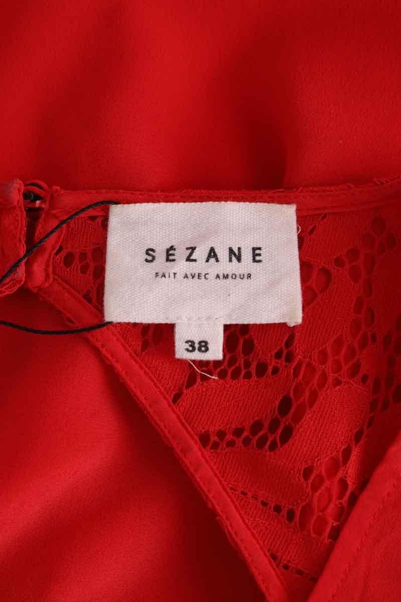 Blouse SEZANE - Seconde main Red