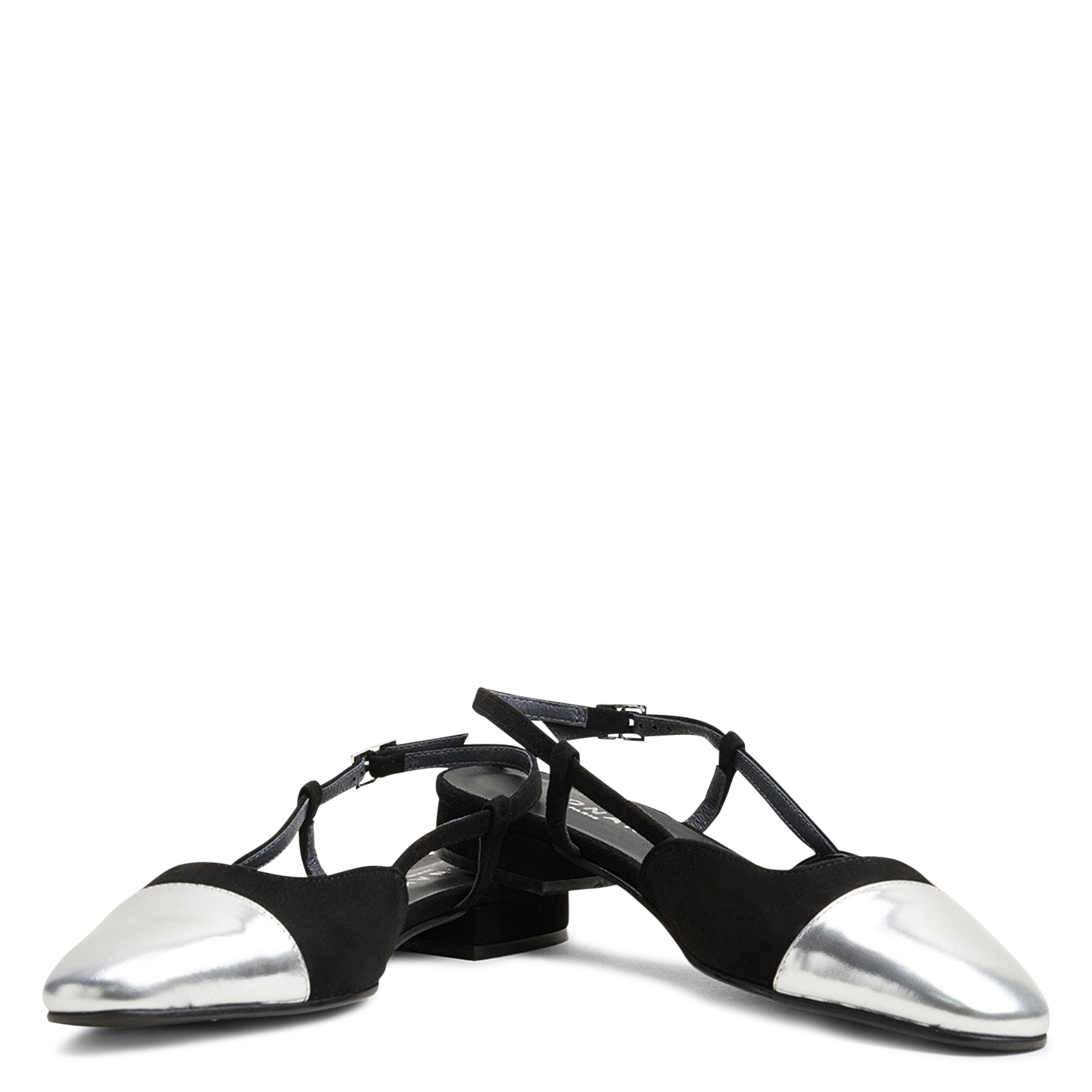 Ballerines en cuir JONAK Noir