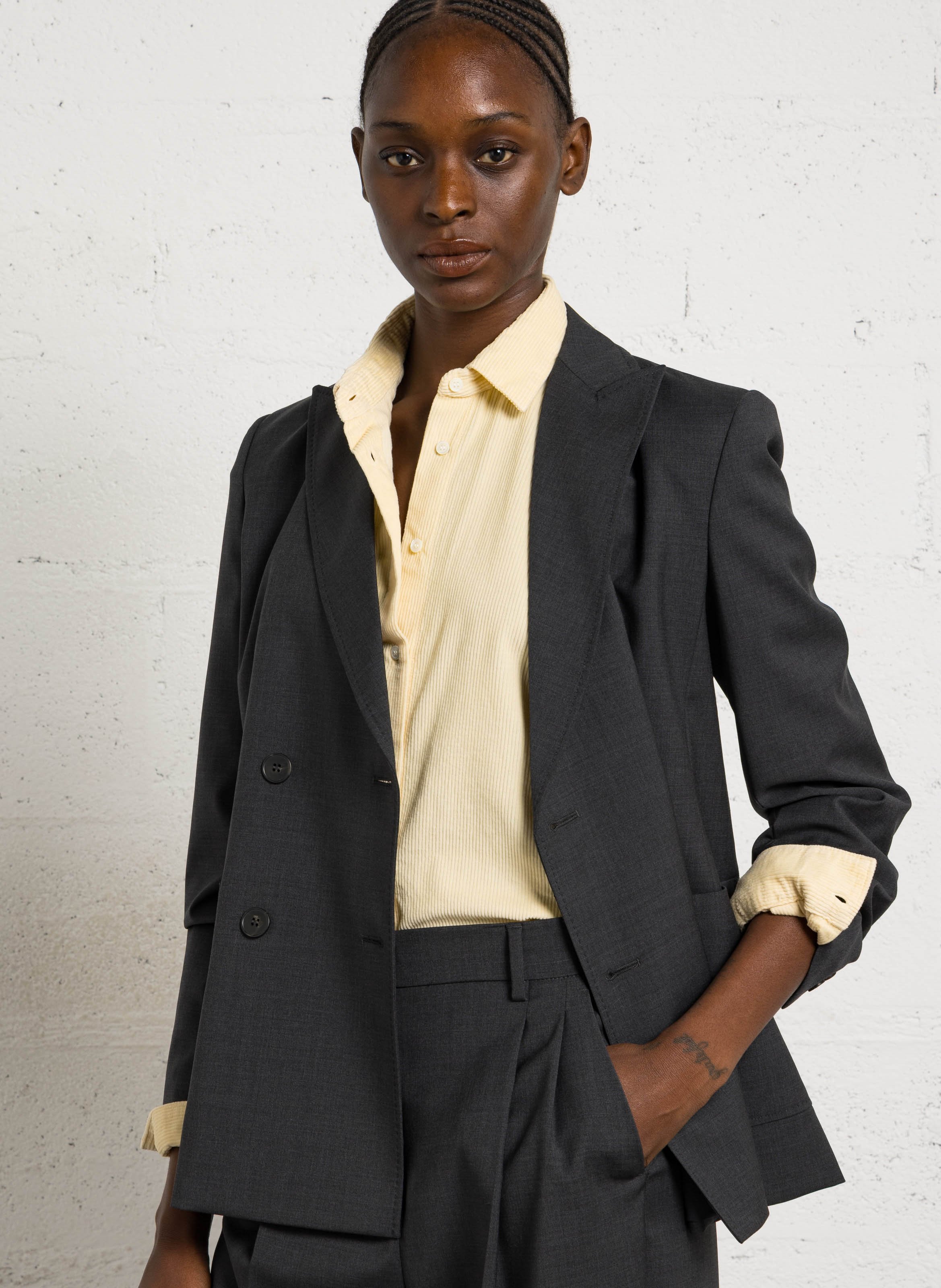 Blazer classico in lana MAX MARA WEEK END Nero