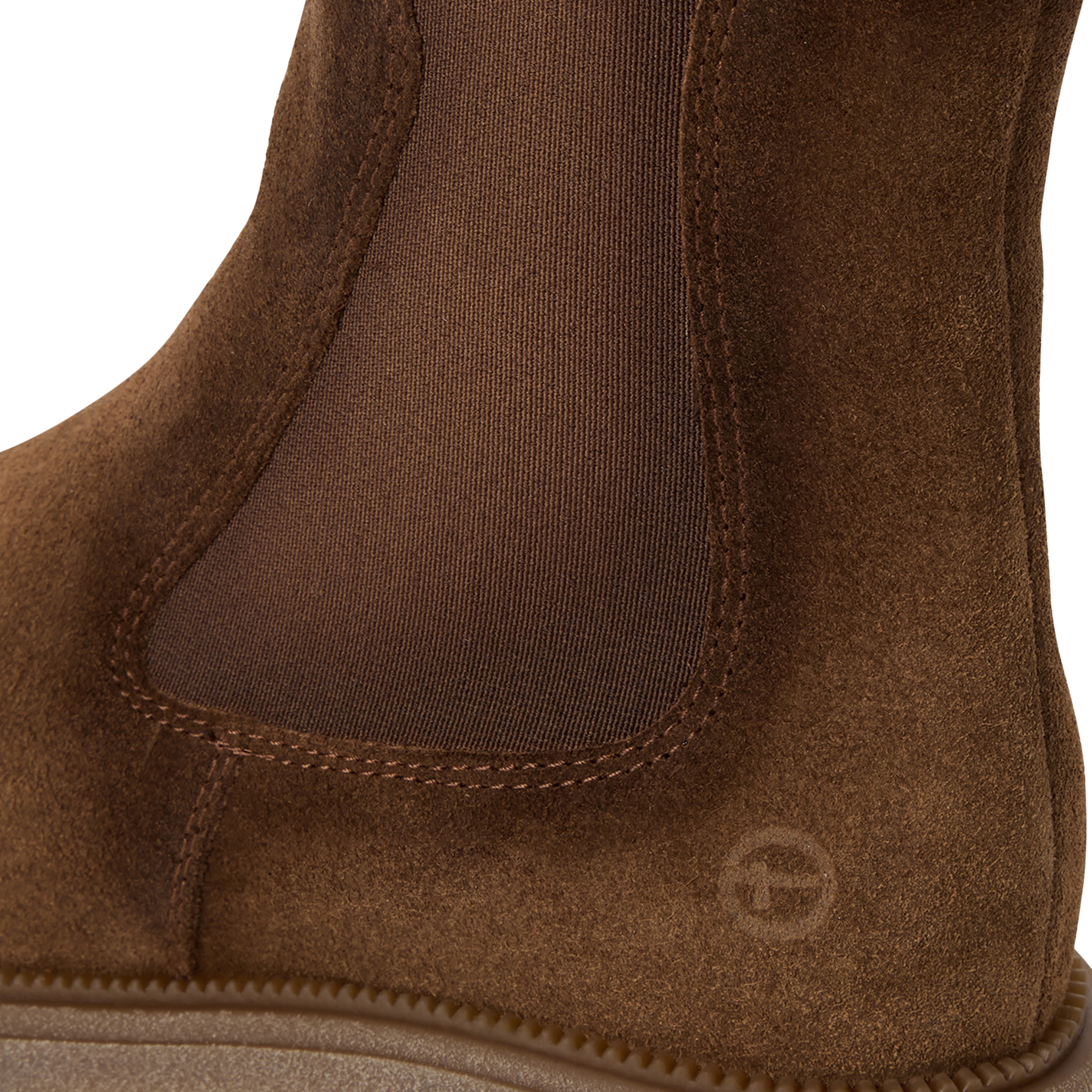 Chelsea leather ankle boots TAMARIS Brown