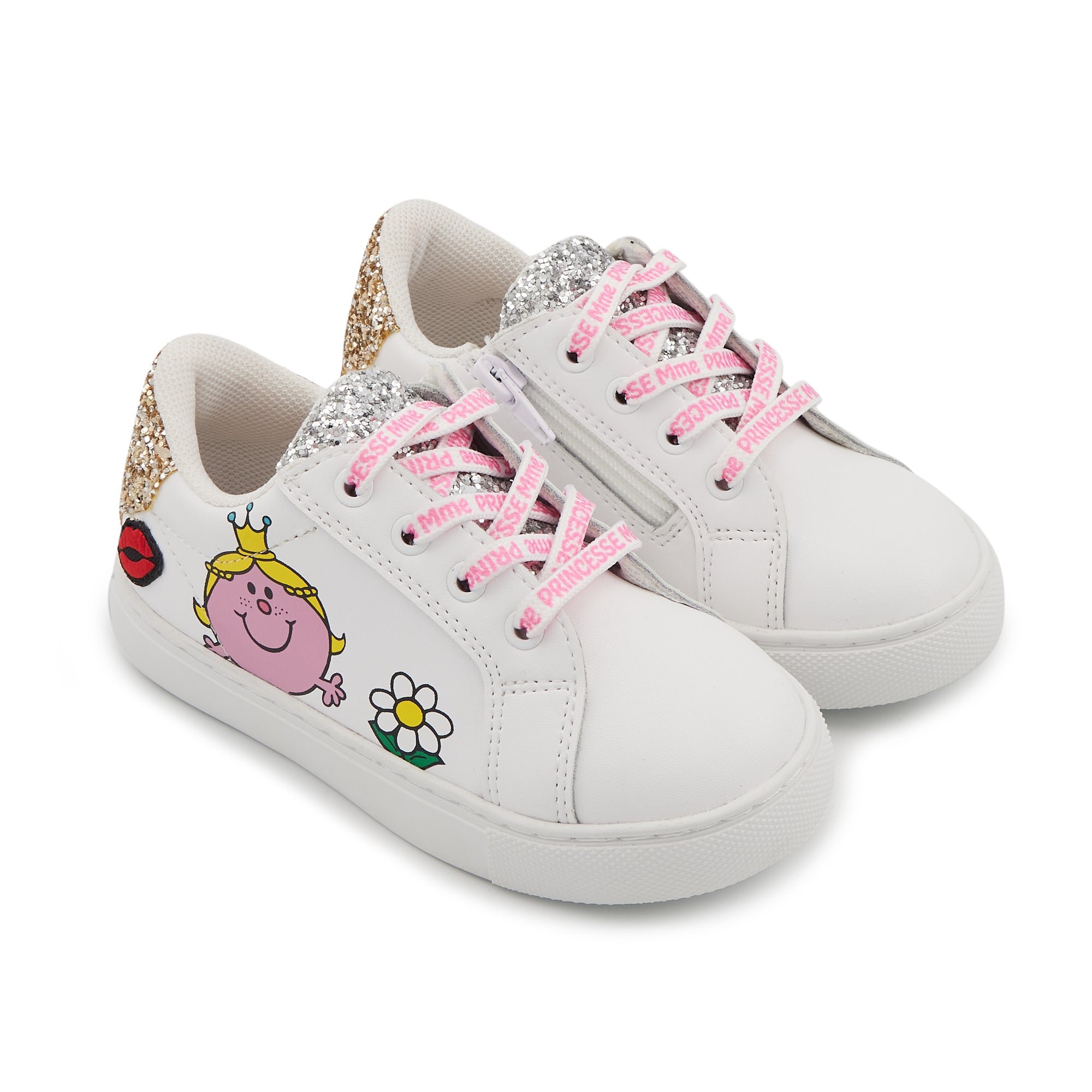 Leather sneakers BONS BAISERS PARIS White