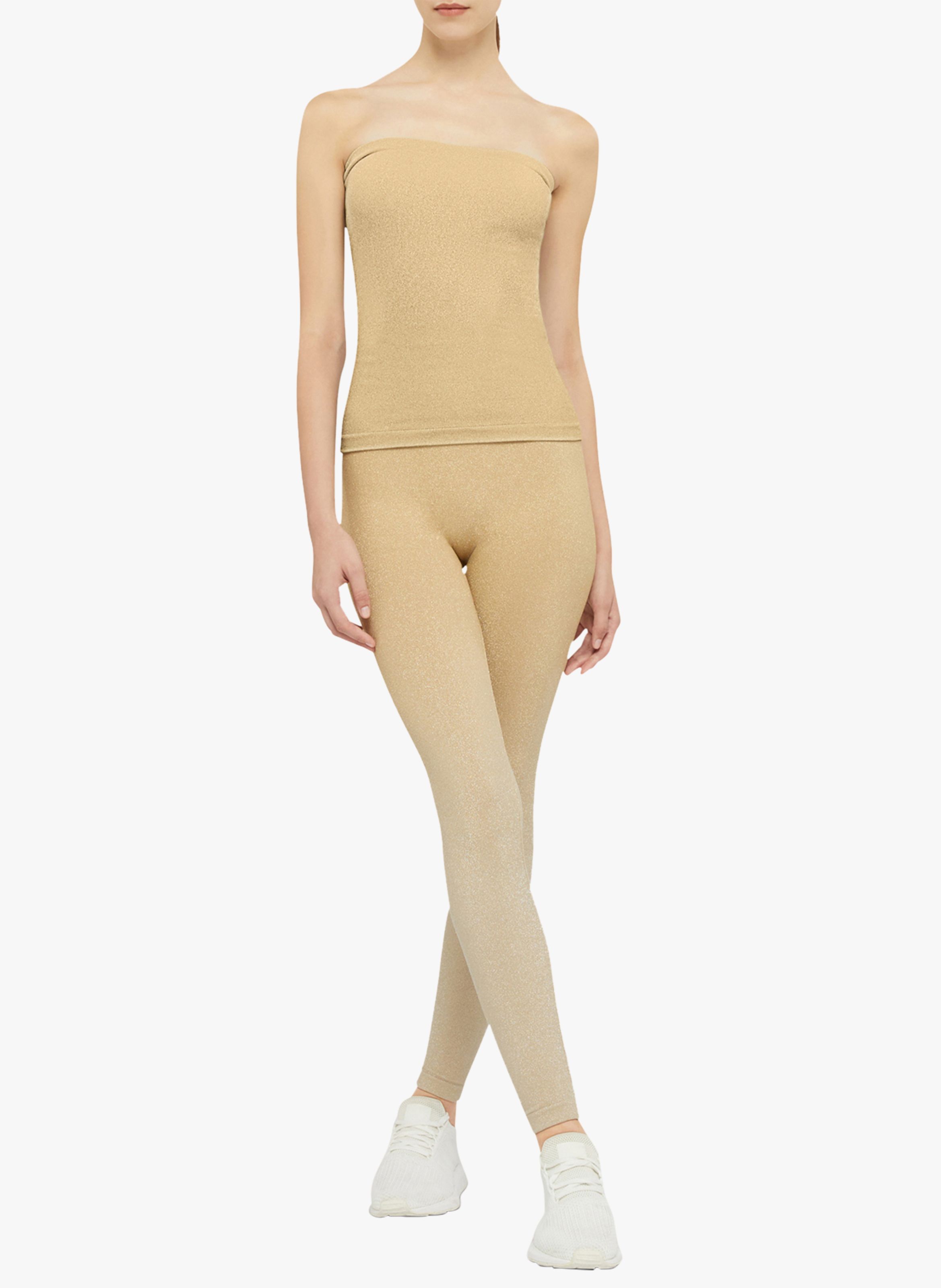 Knitted Bustier Gold Shine Wolford Women Place des Tendances