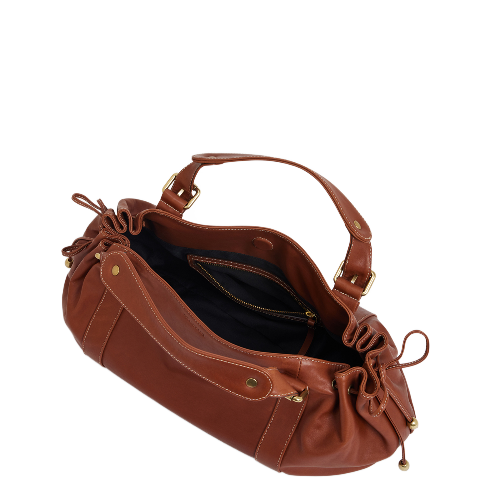 Sac à main en cuir GERARD DAREL Marron