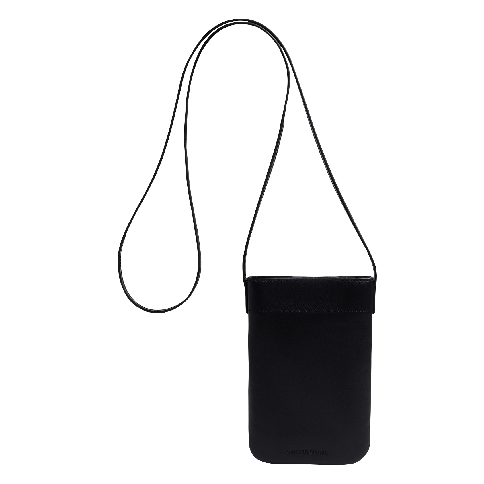Handytasche aus Leder GERARD DAREL Schwarz