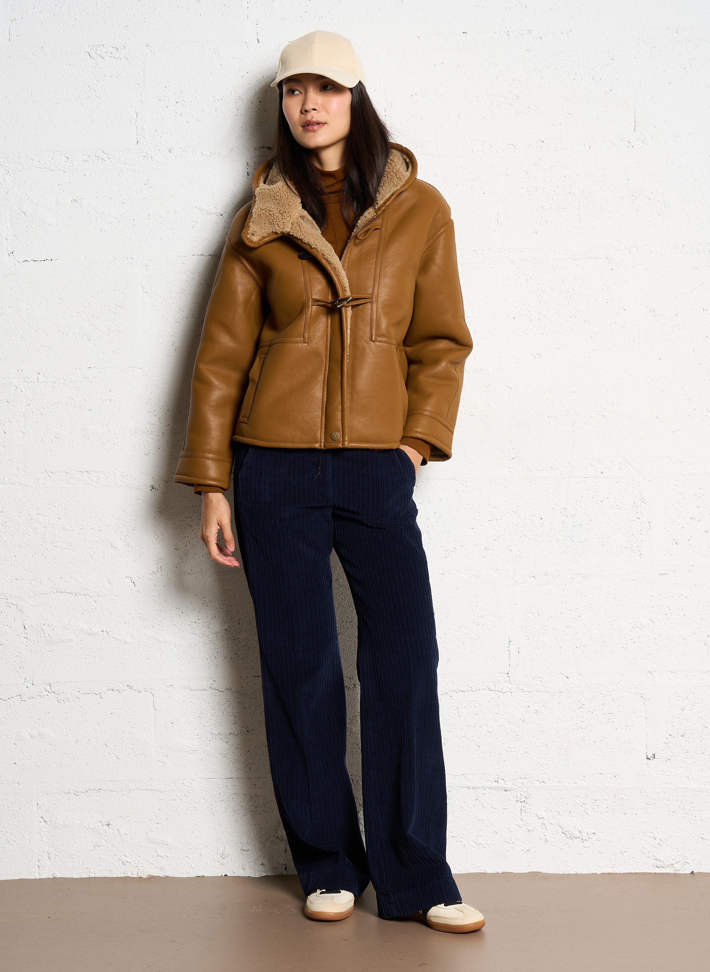 Ribbed cotton cap - Look 2