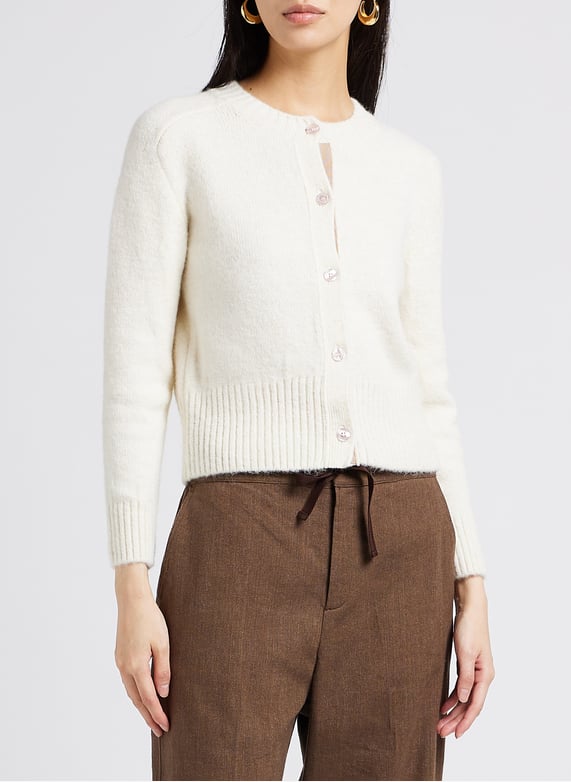 Kurze strickjacke zum knpfen Beige Soeur - Damen | Place des Tendances Kurze strickjacke zum knpfen Beige Soeur - Damen | Place des Tendances