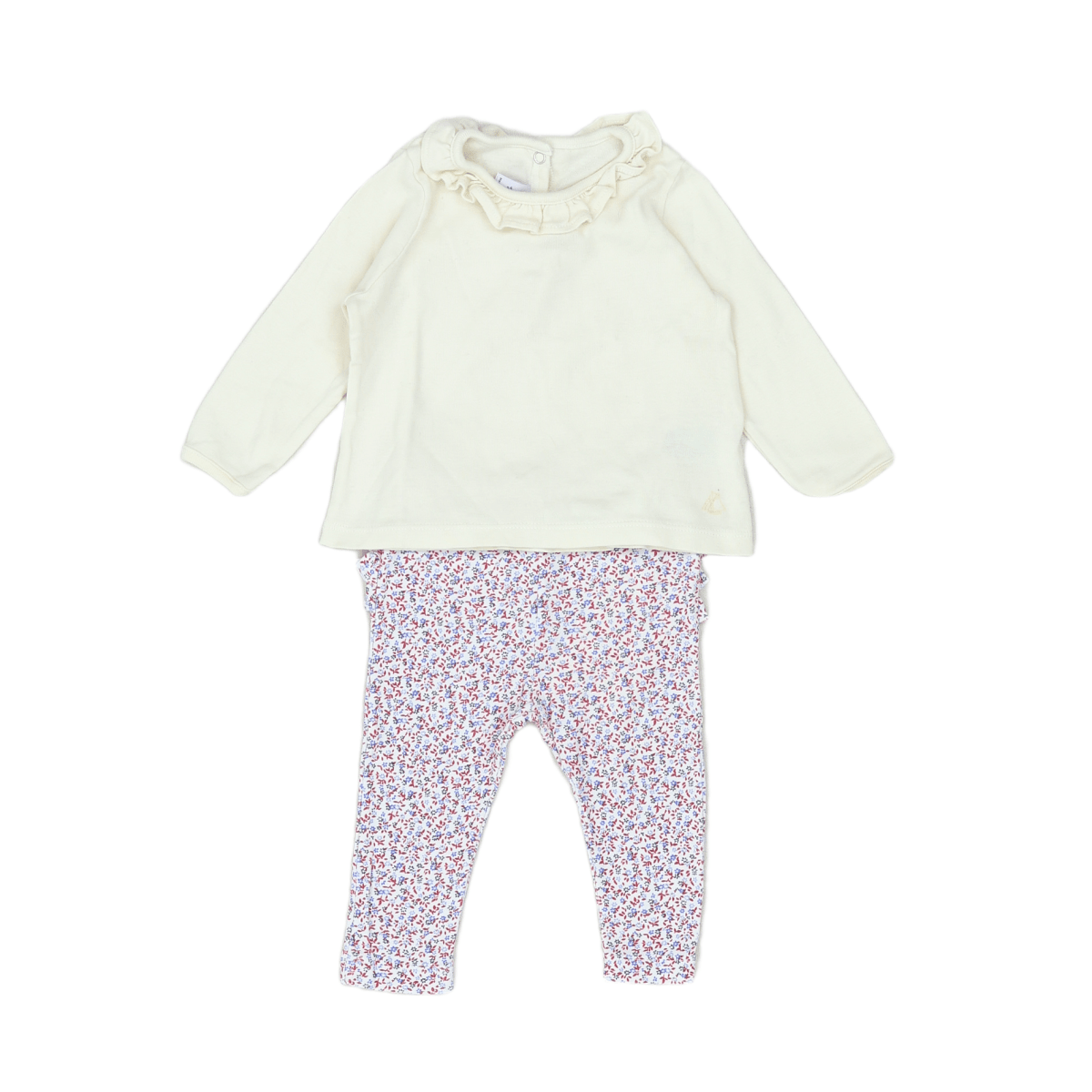 Multicolored baby set - 6 months PETIT BATEAU - Seconde Main Multicolored