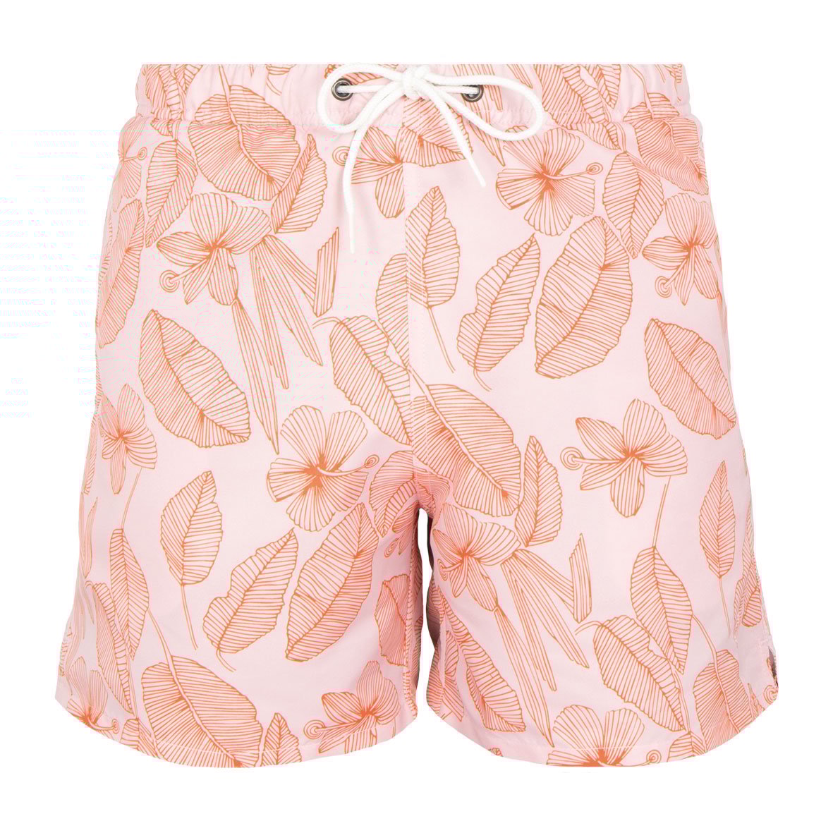 Recycled fibre Bermuda swim shorts EMINENCE Pink