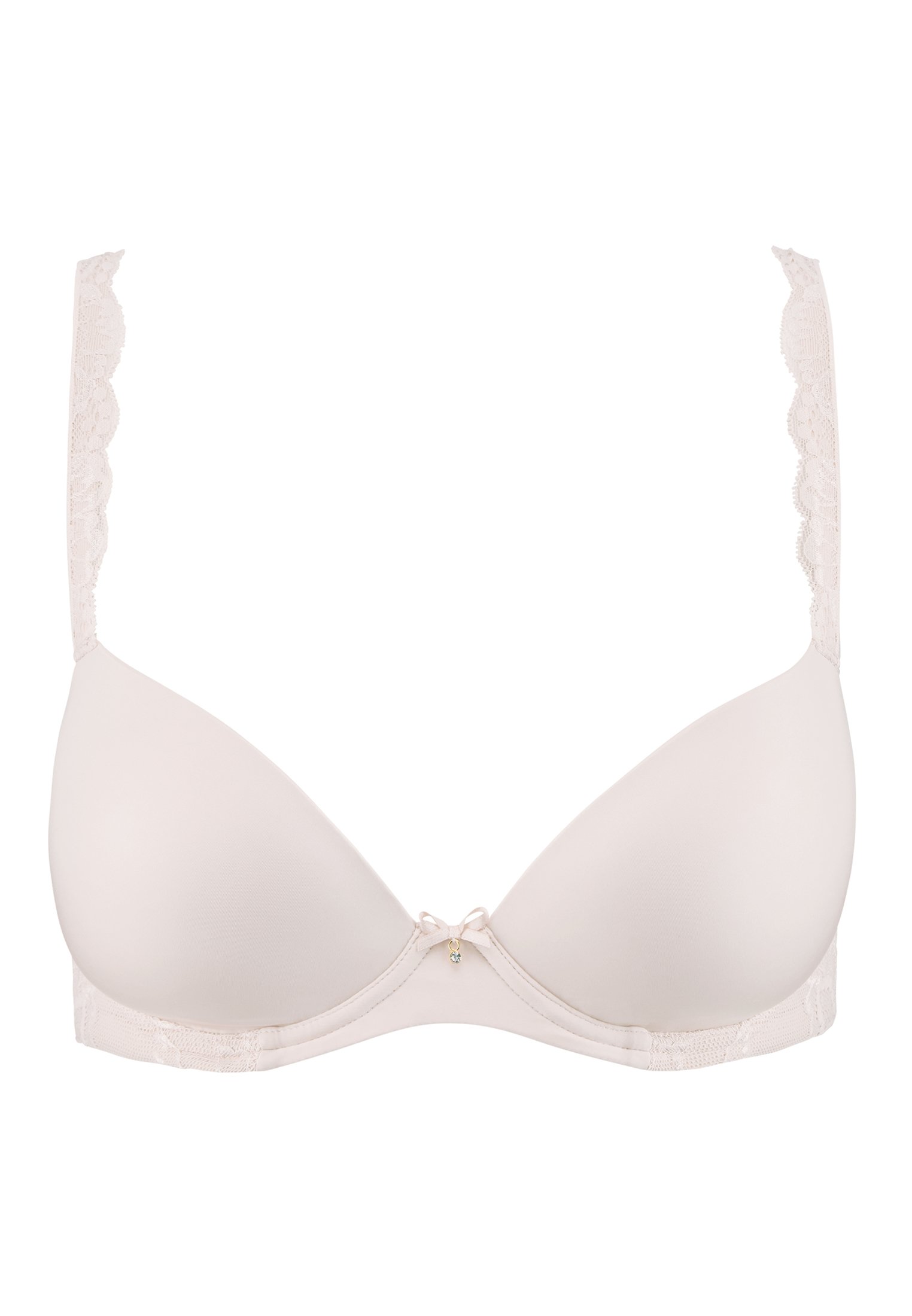 Amour Précieux Diamant black  push-up shell bra AUBADE Beige