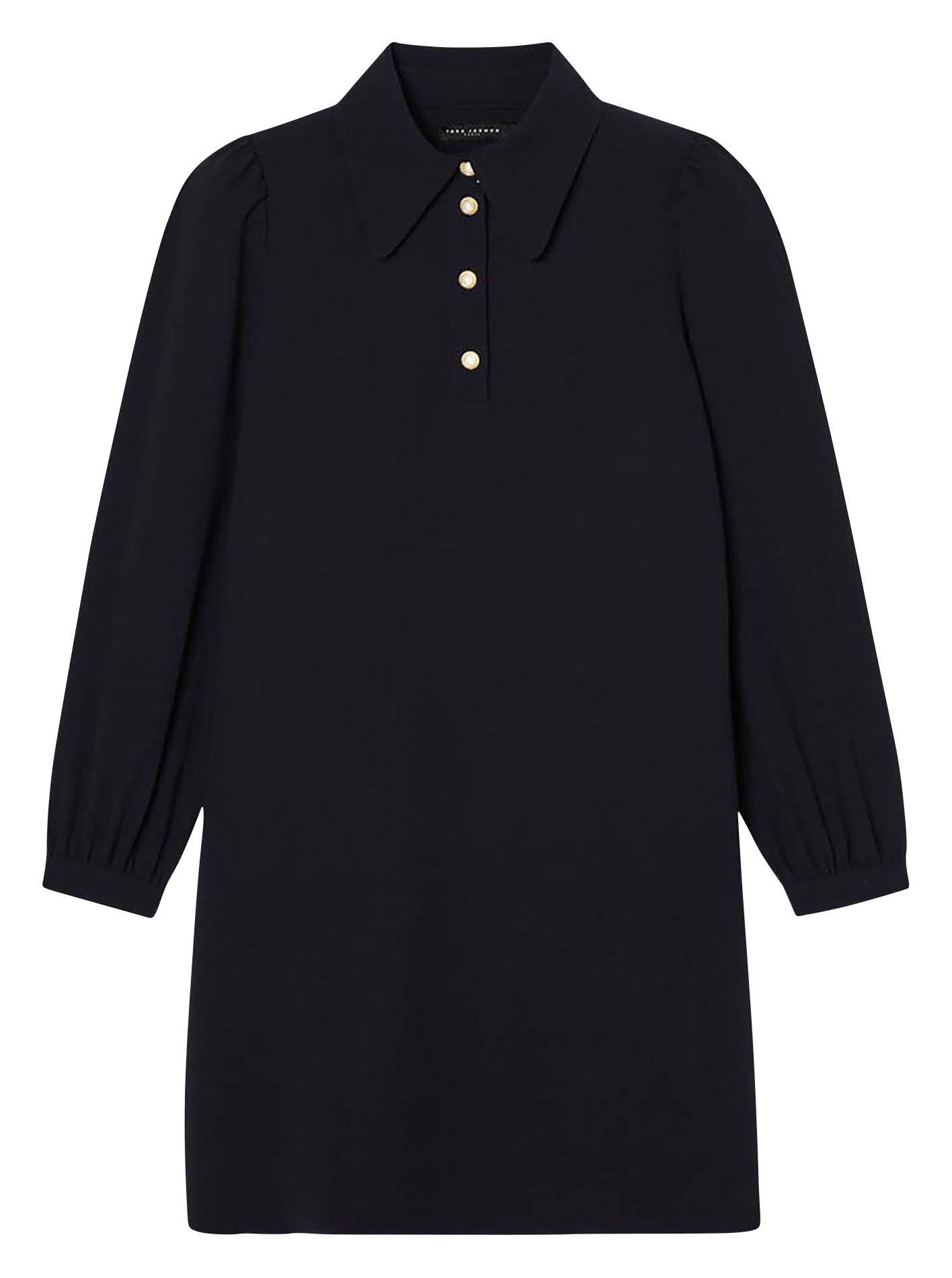 Vestito corto con collo classico TARA JARMON Blu