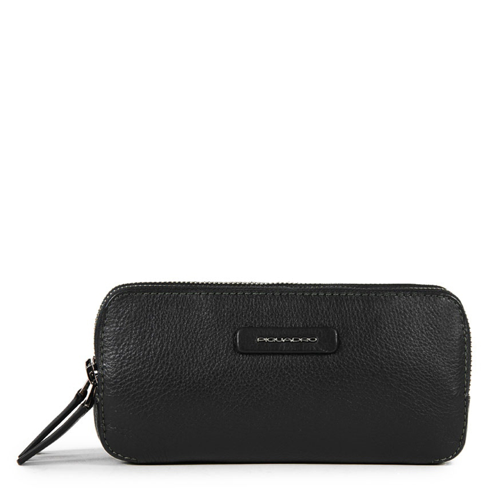 Leather case PIQUADRO Black