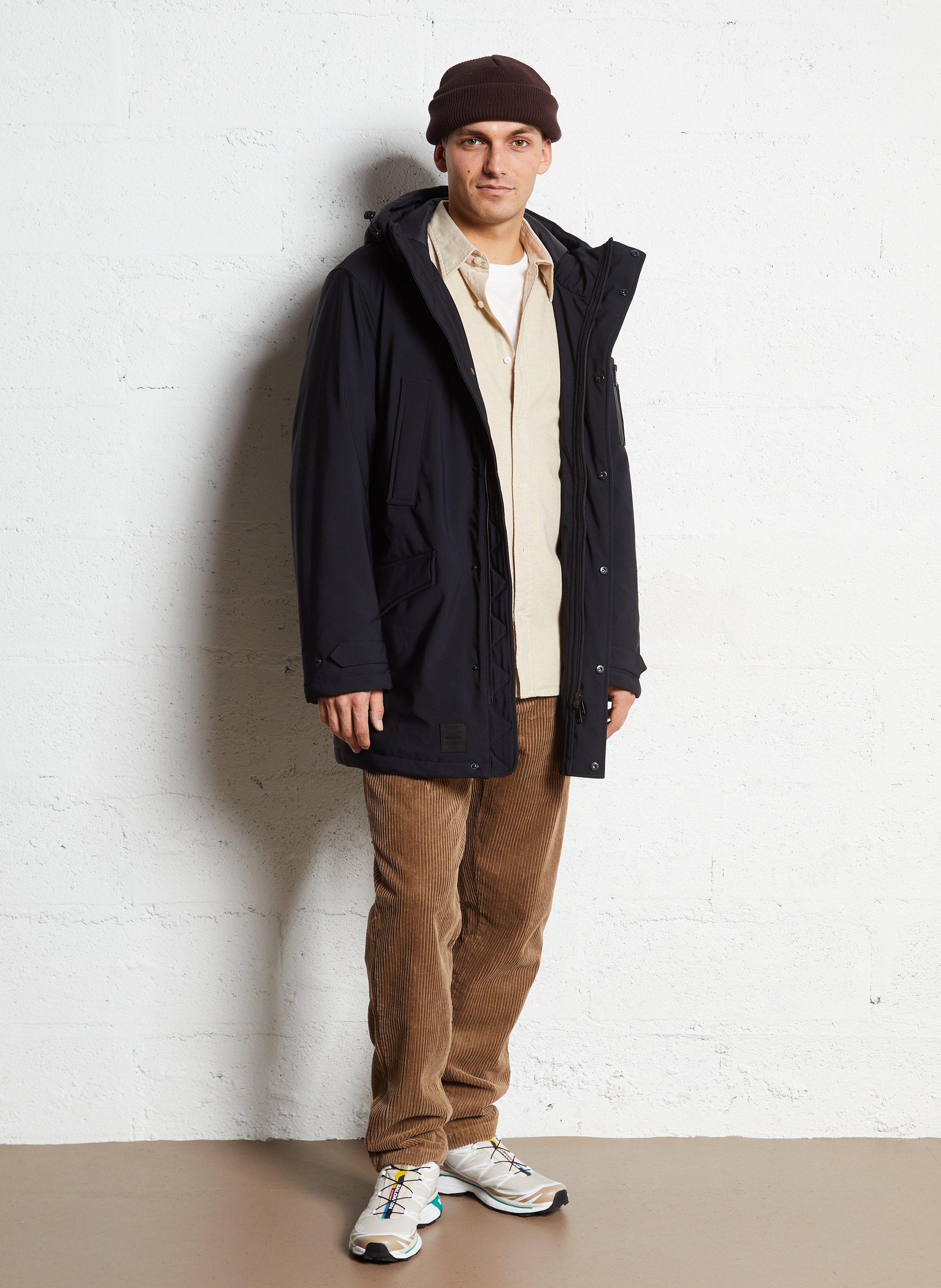 Parka à capuche BOMBERS ORIGINAL Noir