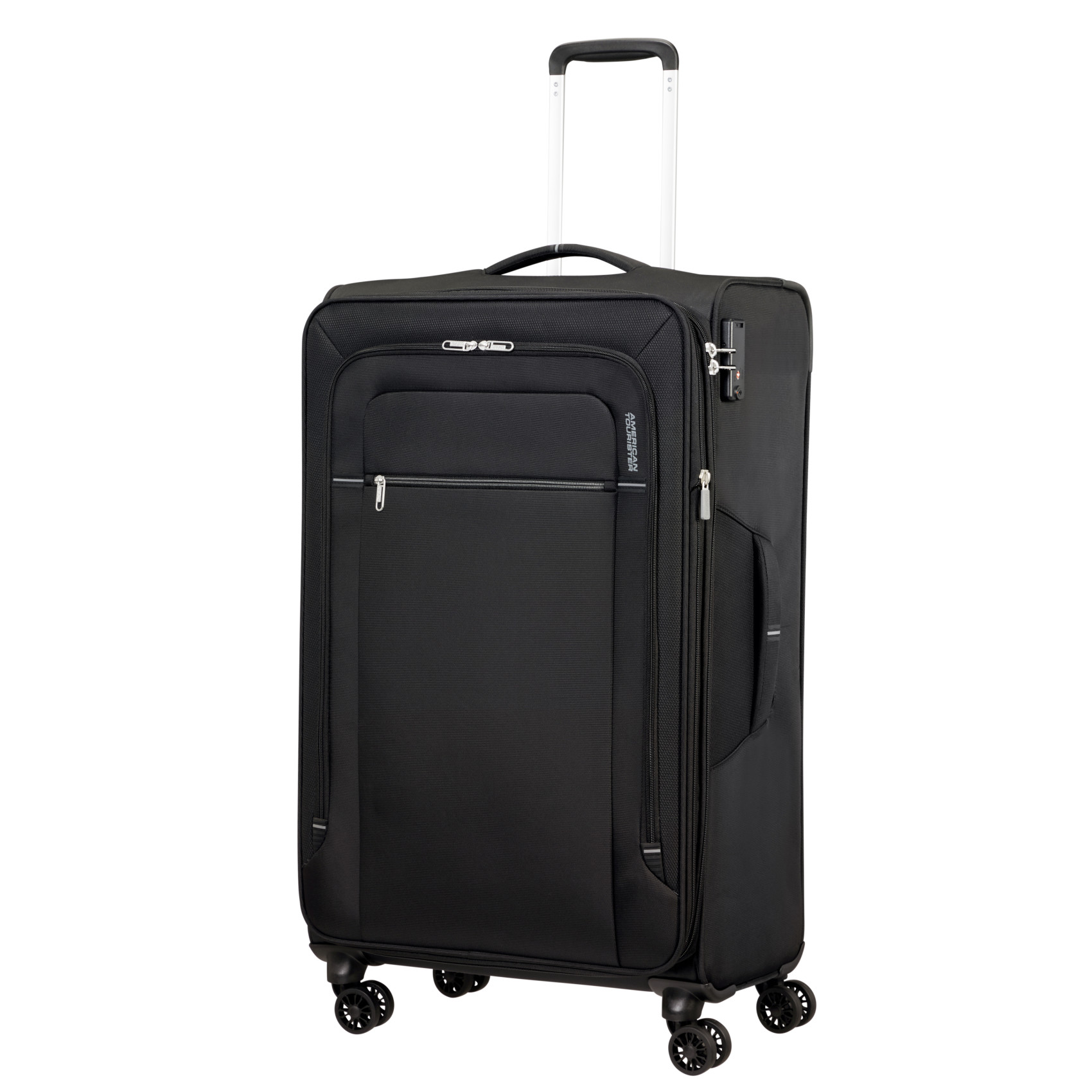 Crosstrack 4-wheel large suitcase AMERICAN TOURISTER Black