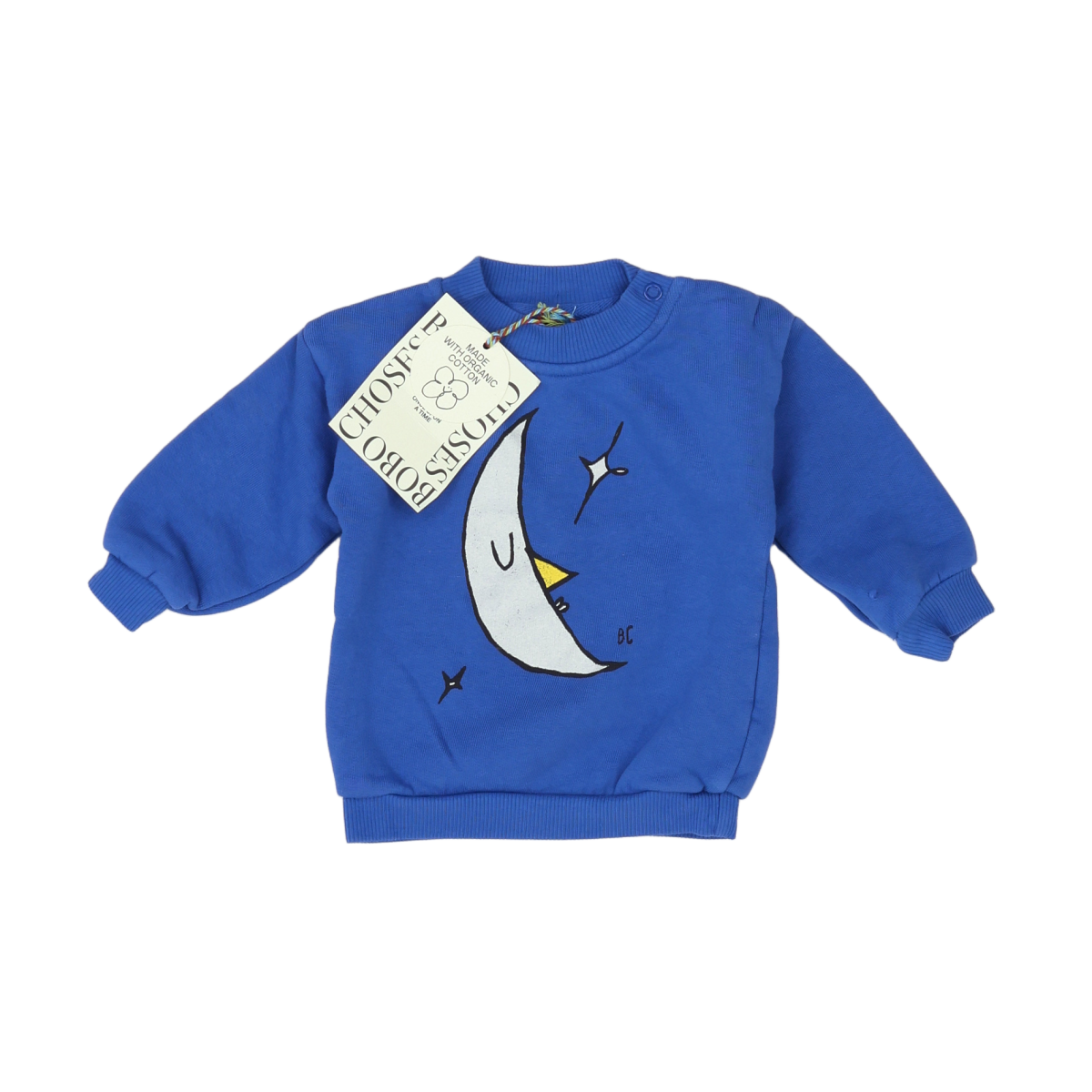 Blue Baby Sweatshirt - 6 months BOBO CHOSES - Seconde Main Blue