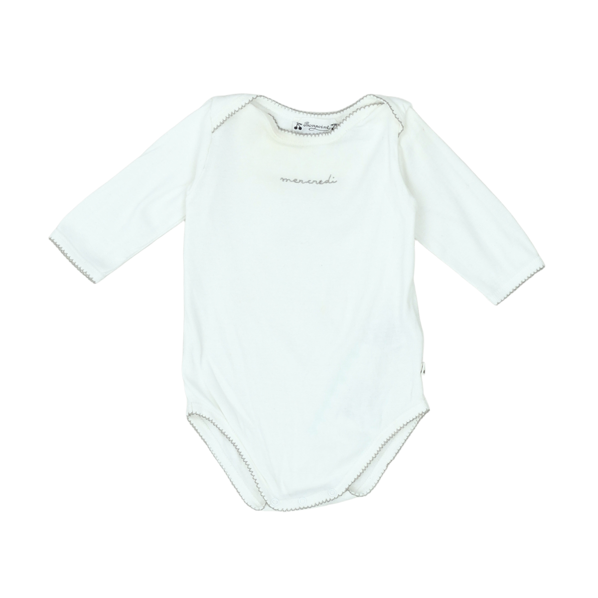 White baby bodysuit - 6 months BONPOINT - Seconde Main White