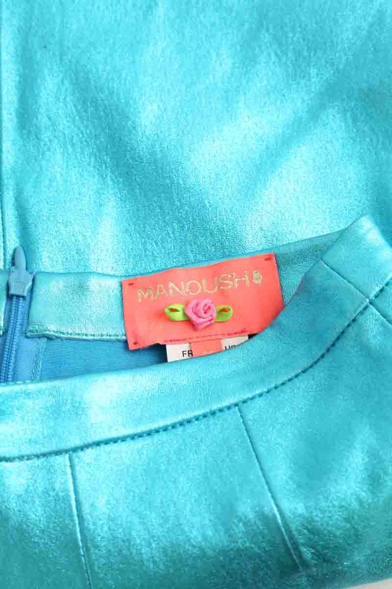 Mini skirt Manoush - Seconde Main Blue