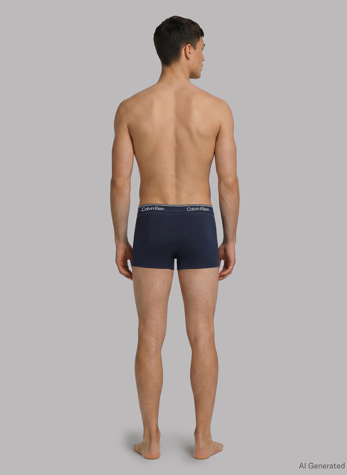 Set van 3 boxershorts CALVIN KLEIN UNDERWEAR Blauw