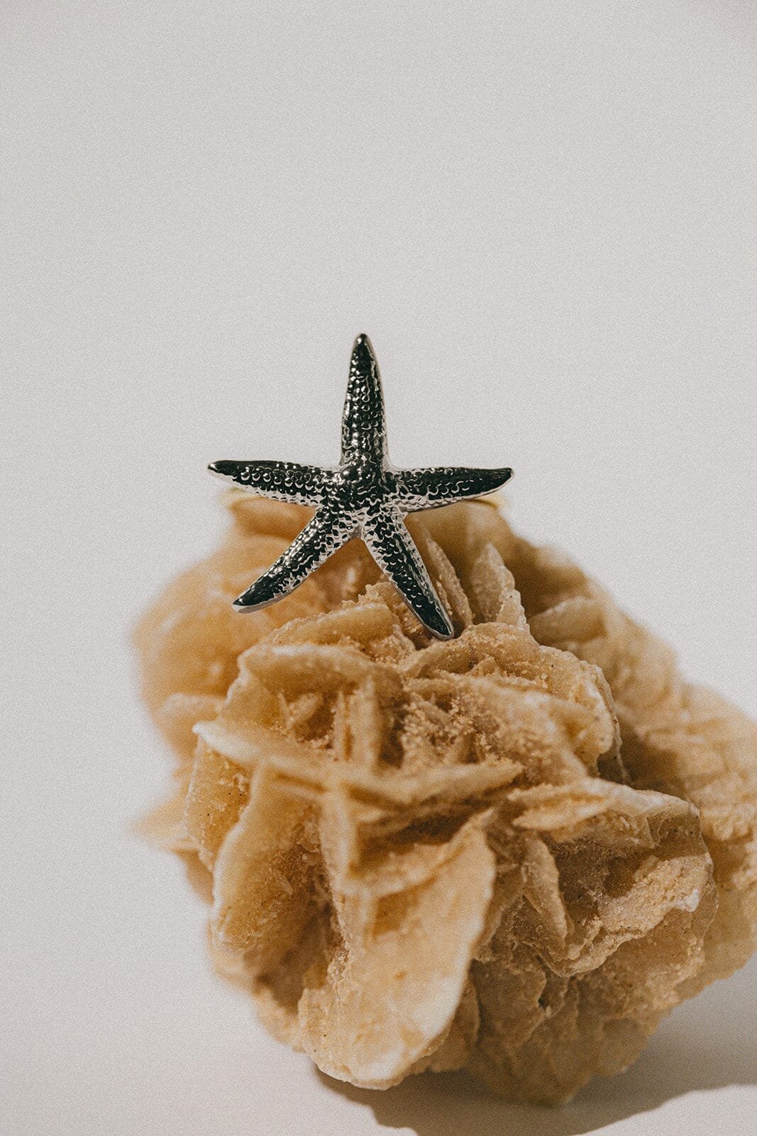 Silver-plated star ring MONSIEUR SIMONE Silver