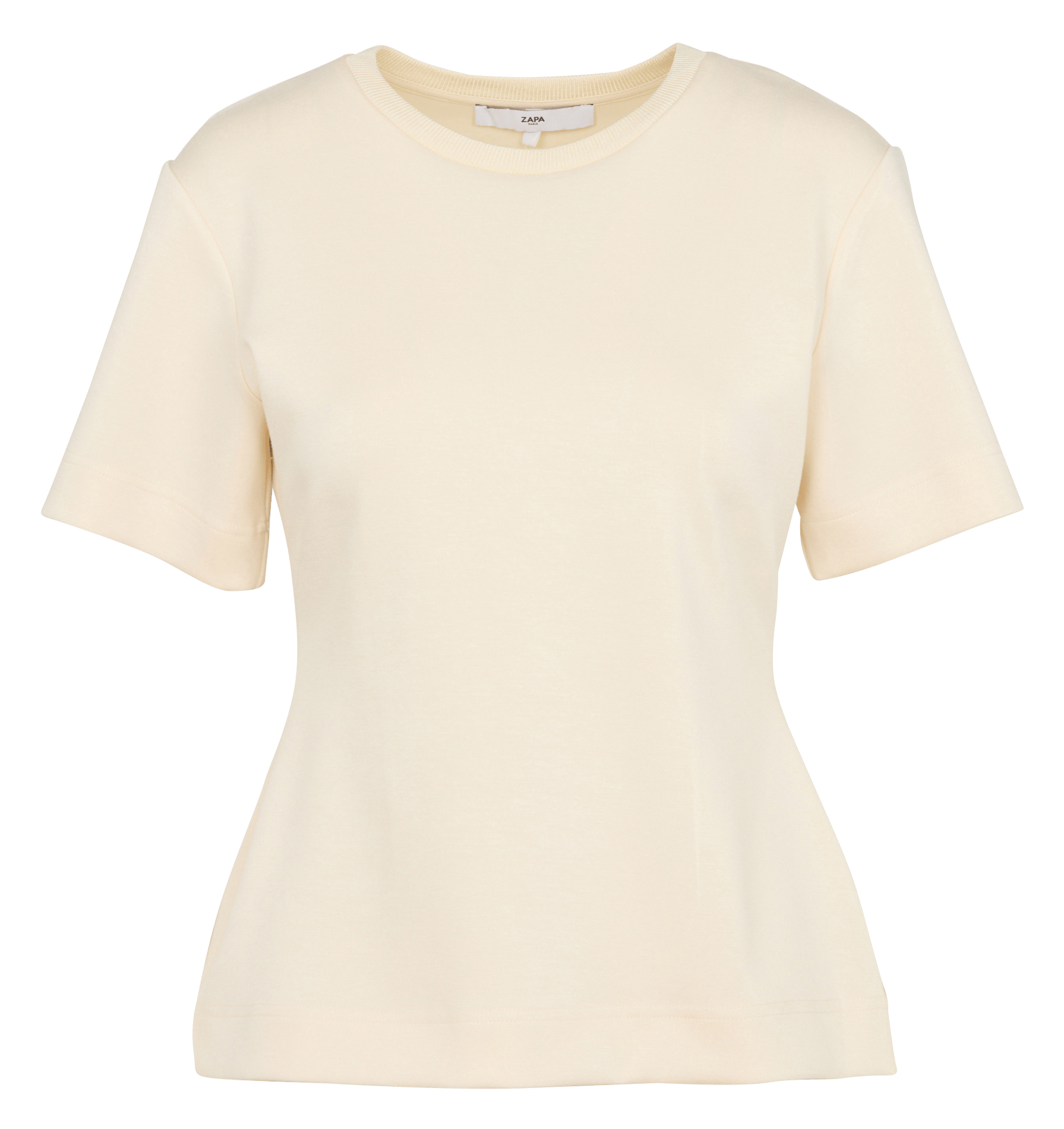 Tee-shirt col rond  ZAPA Blanc
