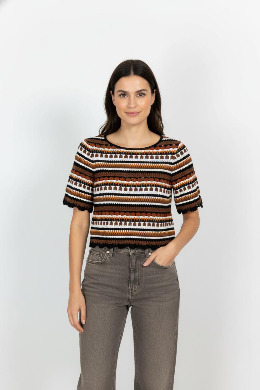 Top & débardeur SEZANE - Seconde main Marron