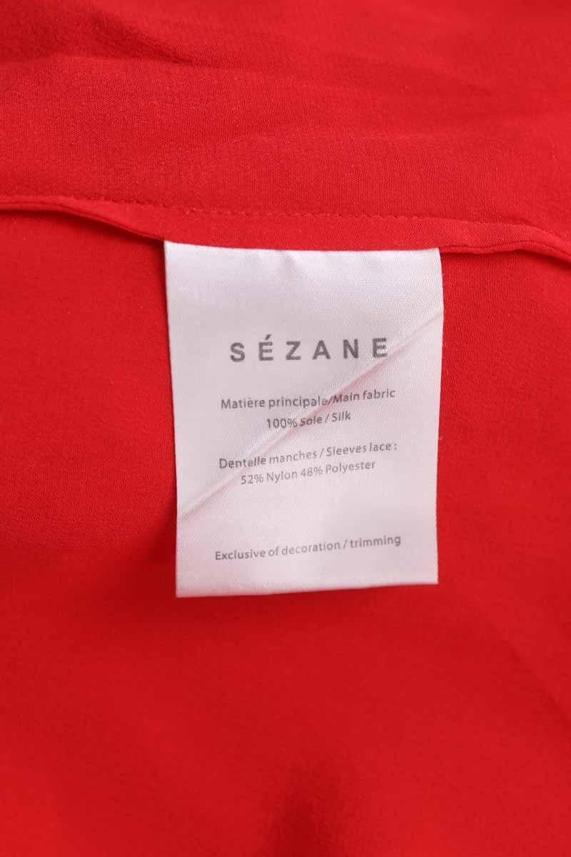 Blouse SEZANE - Seconde main Red