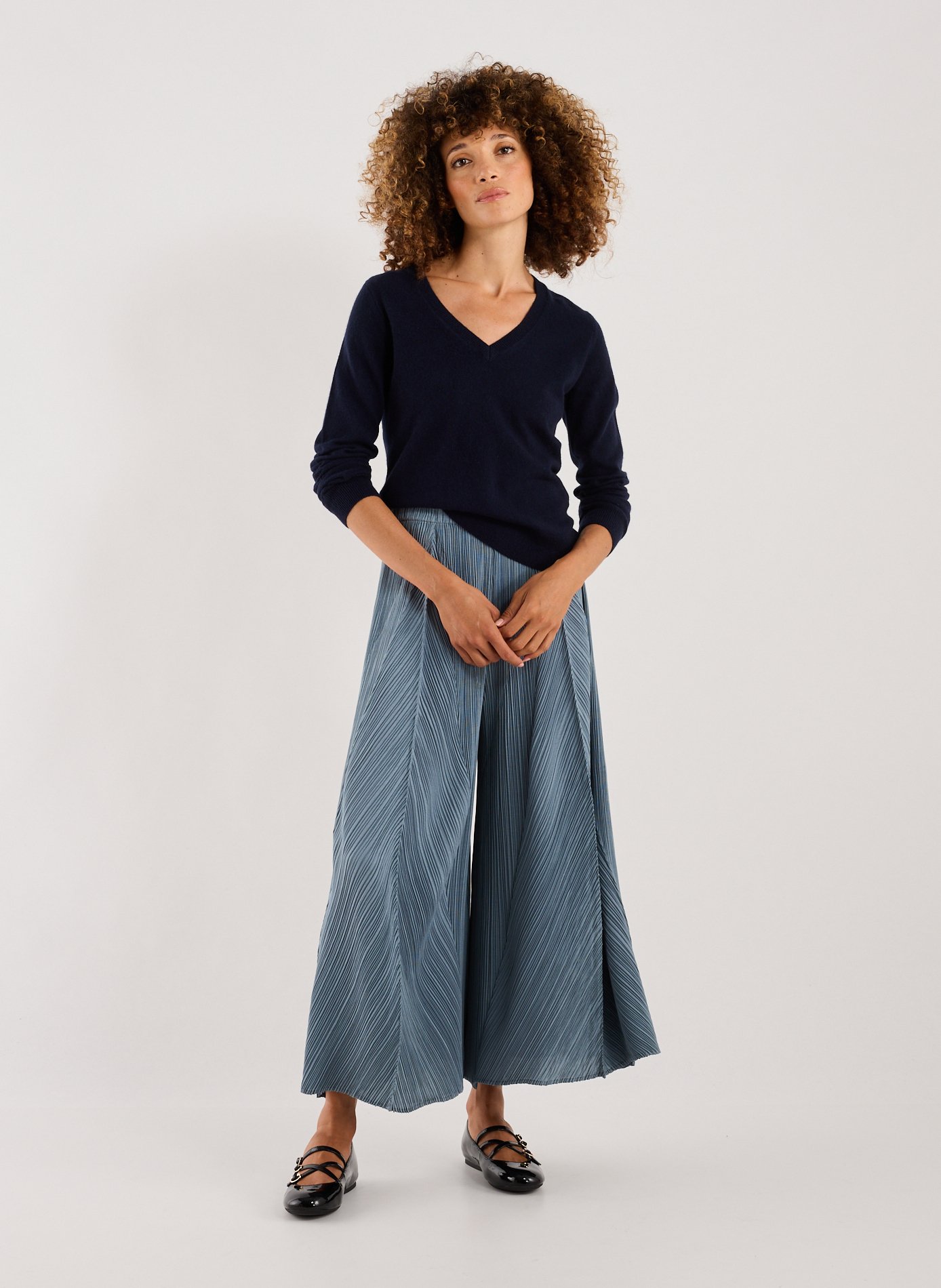 Cashmere sweater AU PRINTEMPS PARIS Blue
