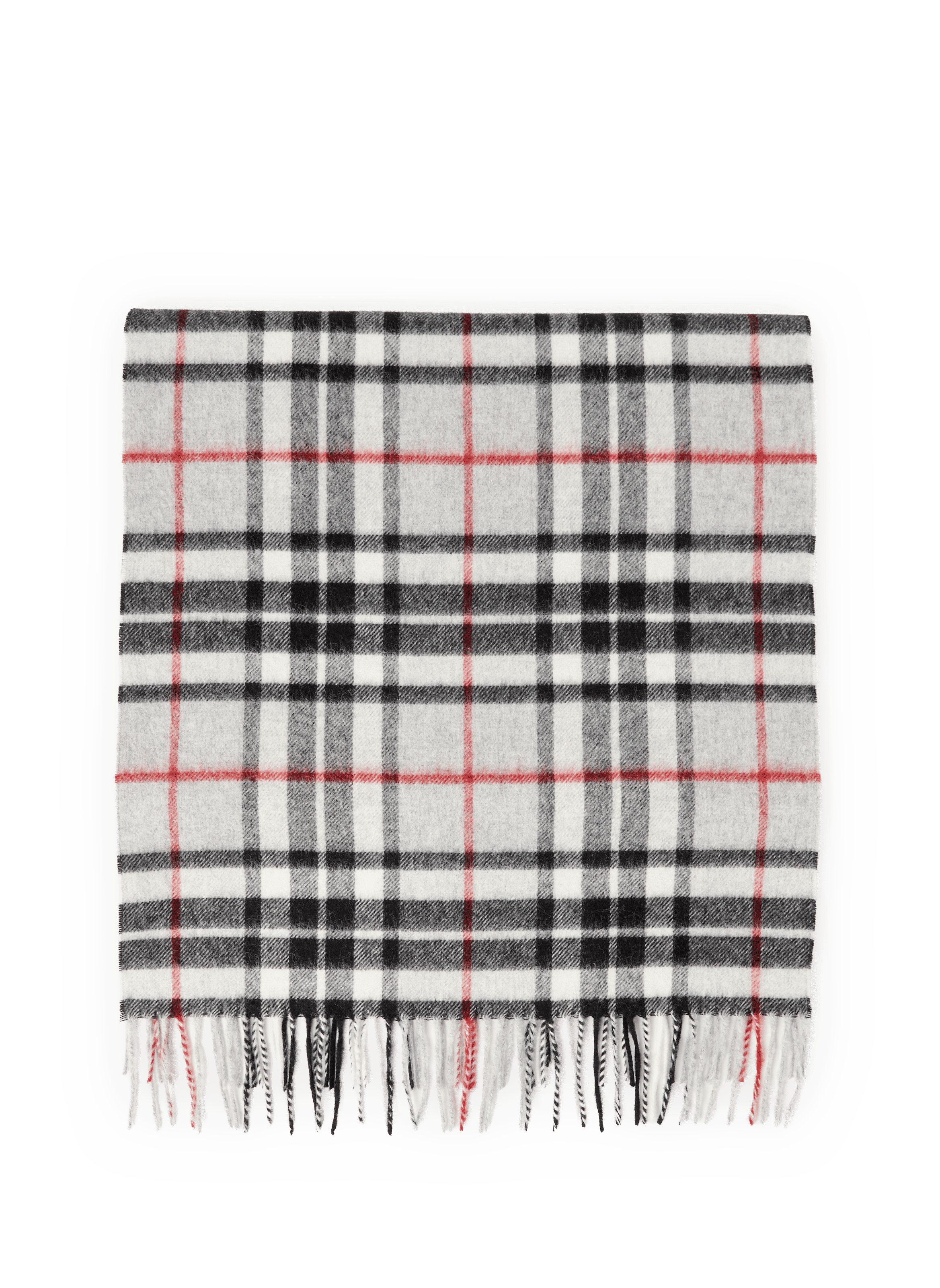 Merino wool checkered scarf SAISON 1865 Multicolored