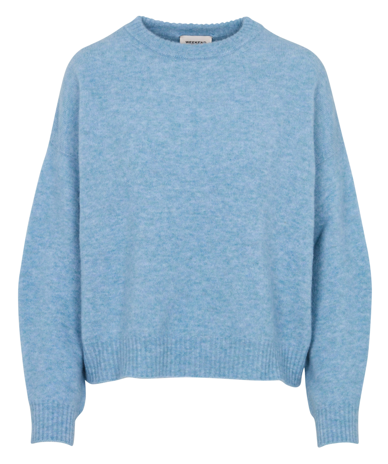 Loose-fit alpaca-blend round-neck sweater MAX MARA WEEK END