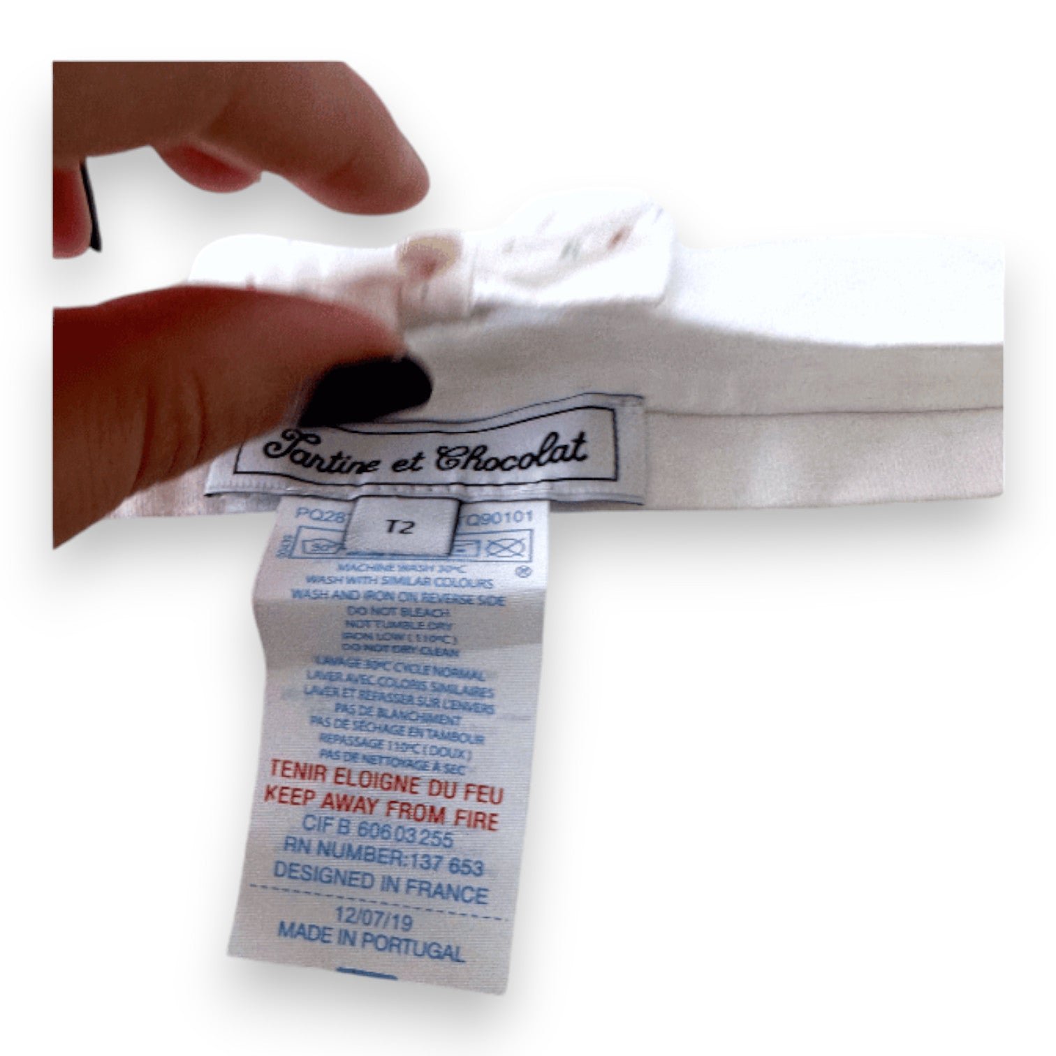 White baby hair accessories - 6 months TARTINE ET CHOCOLAT - seconde-main White