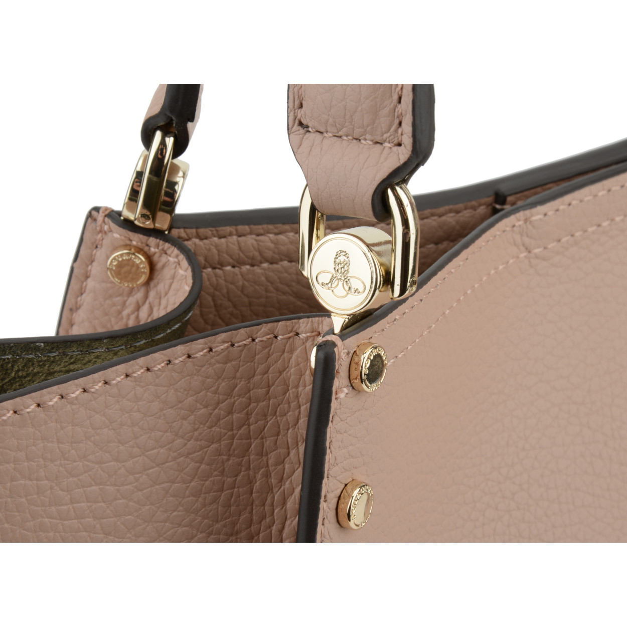 Billy L leather bag  POURCHET Brown