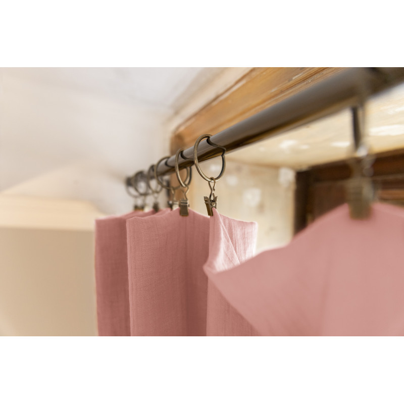 Blackout and Thermal Curtains L'EFFET PAPILLON Pink