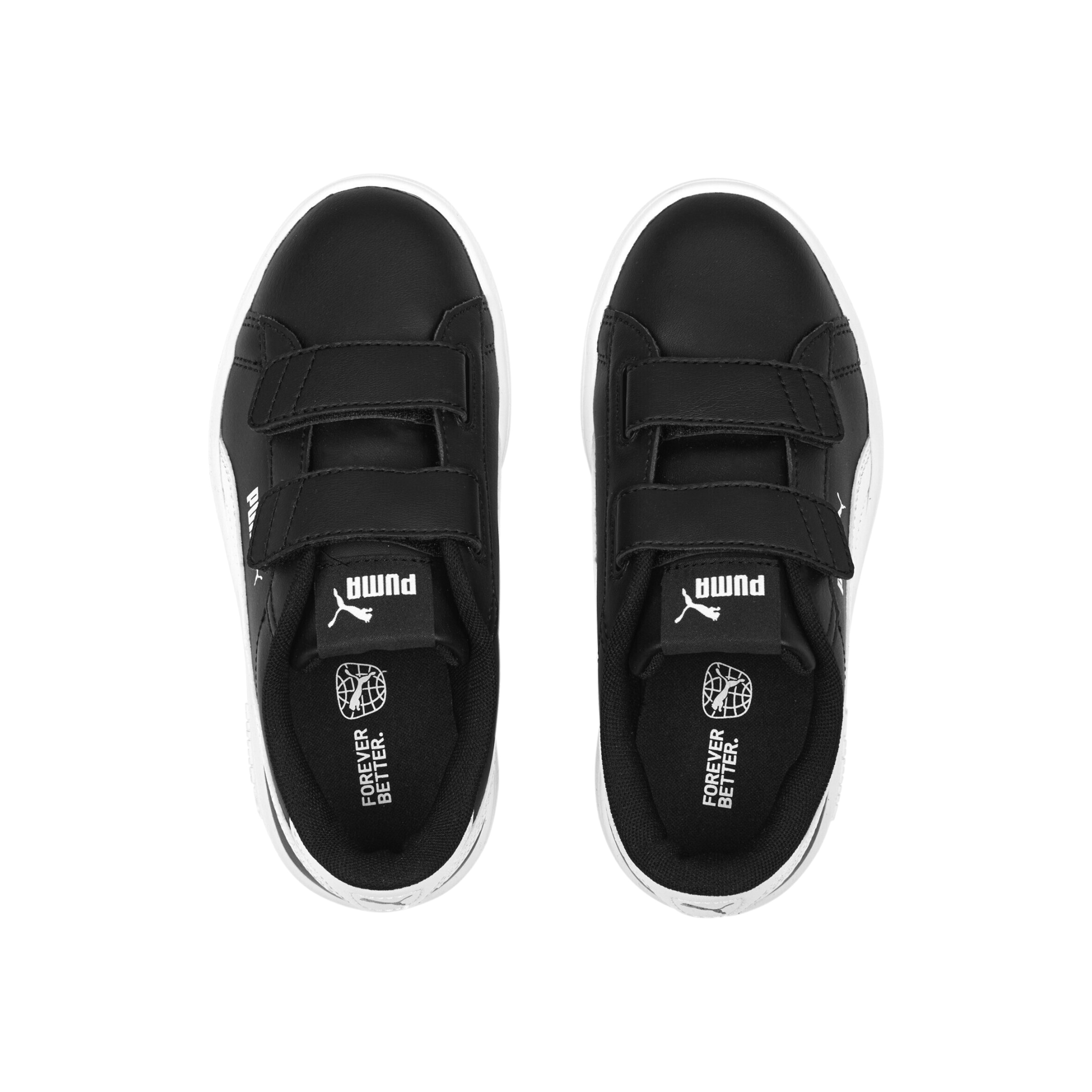 Low leather sneakers for kids Smash 3.0 L V PS PUMA Multicolored