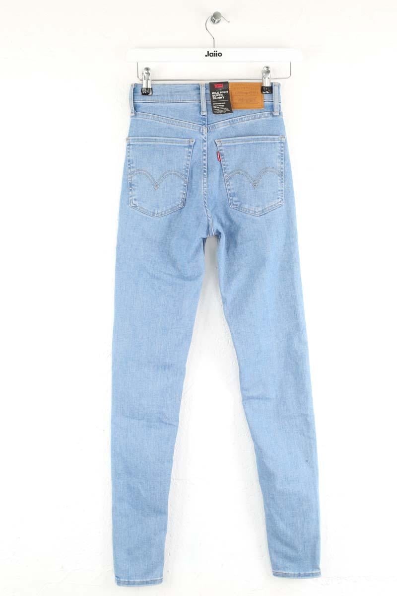Cotton skinny jeans LEVI'S - Seconde main Blue