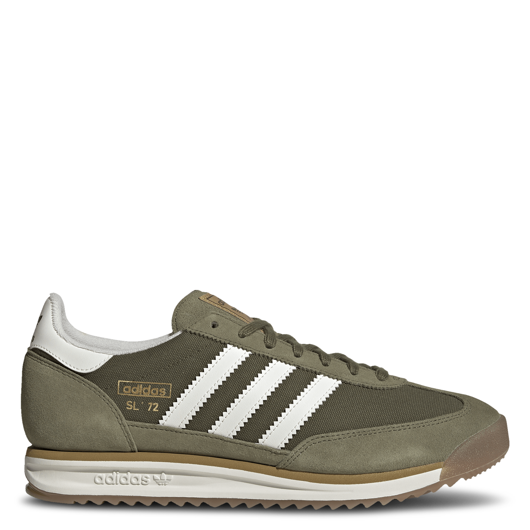 Baskets basses unies à lacets ADIDAS Vert