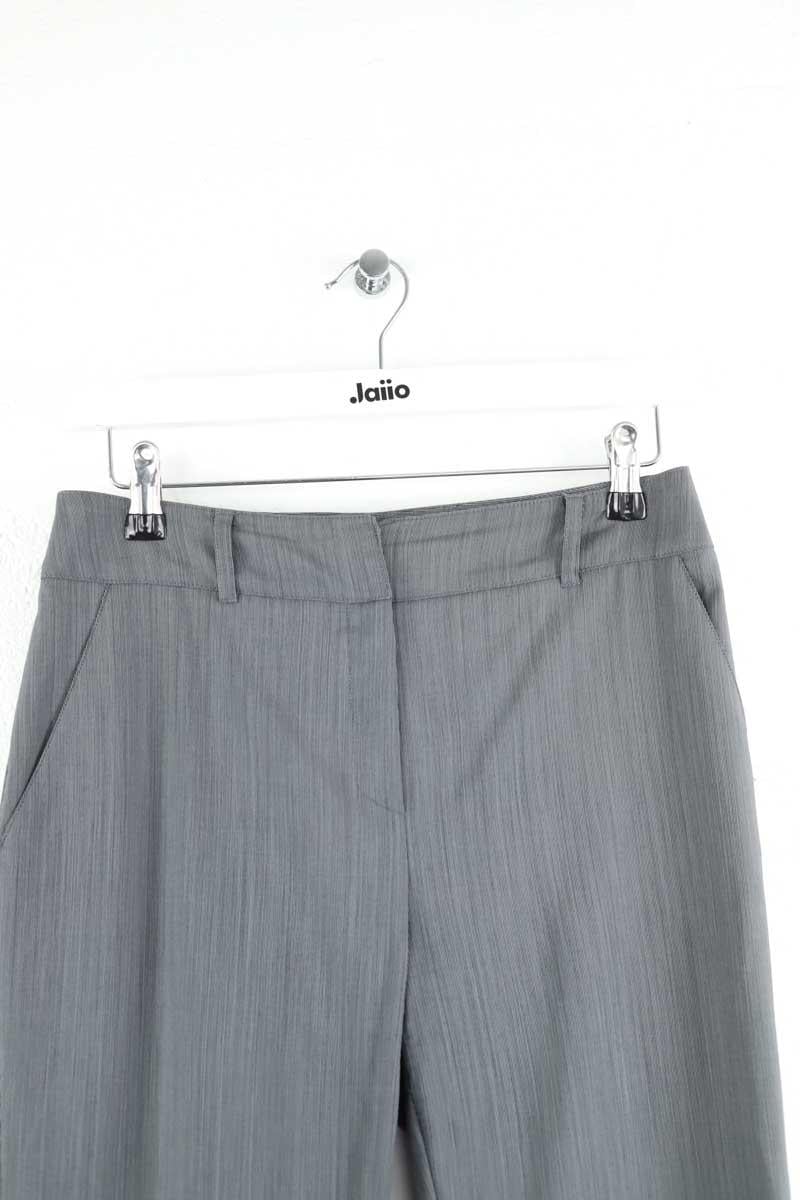 Bandol straight woollen trousers KENZO - SECONDE MAIN Grey