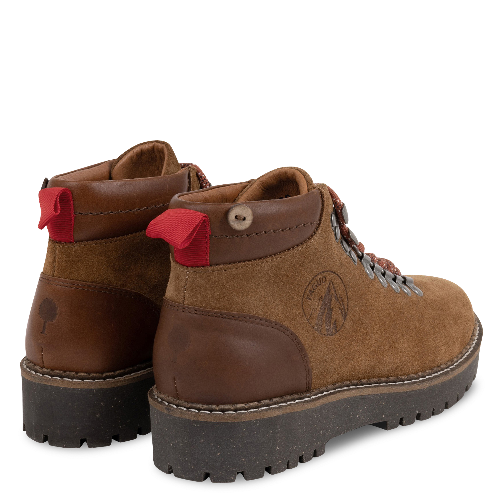 Lederstiefeletten FAGUO Braun